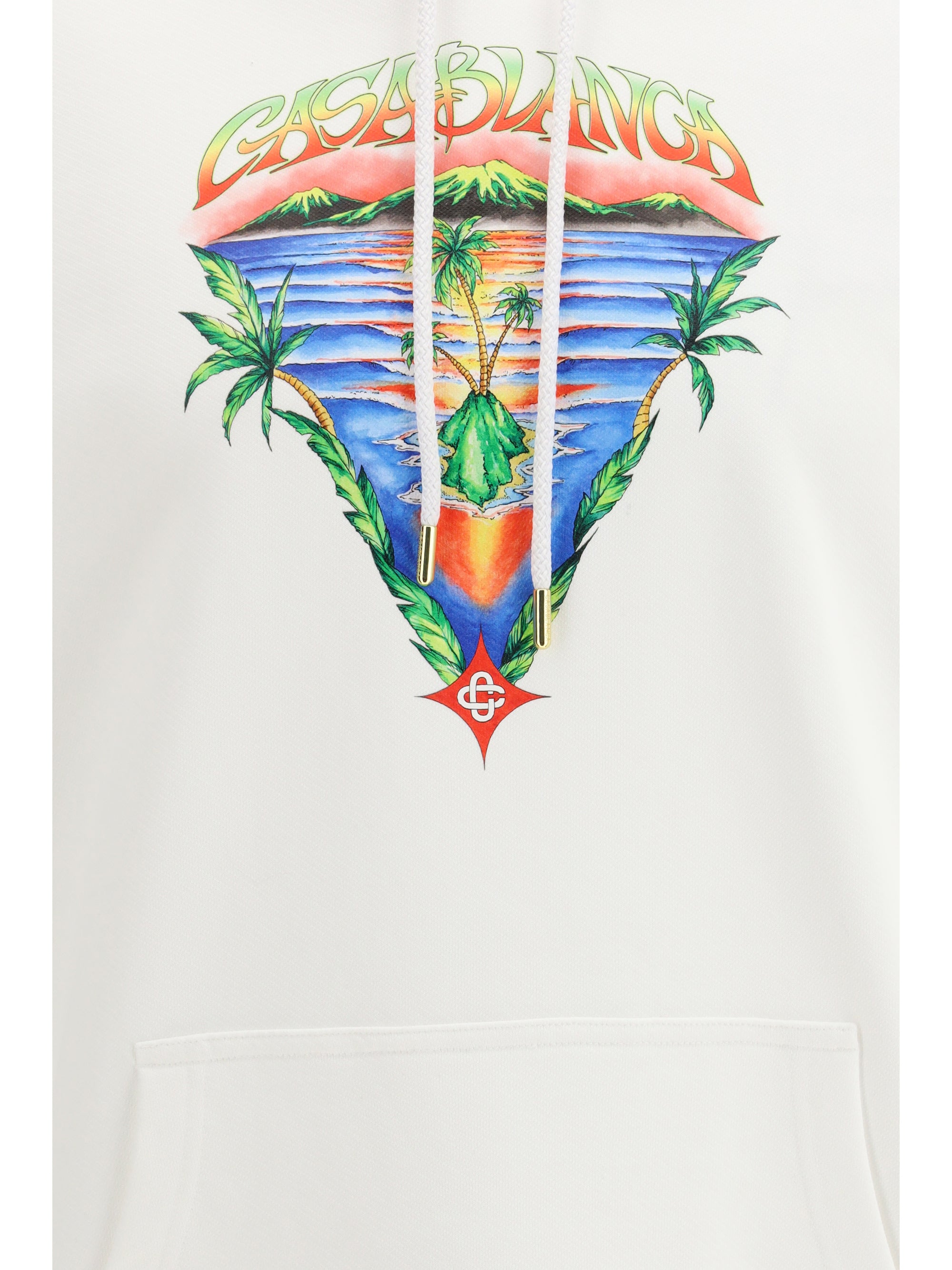 Innocence Triangle Long Sleeve Hooded Sweatshirt