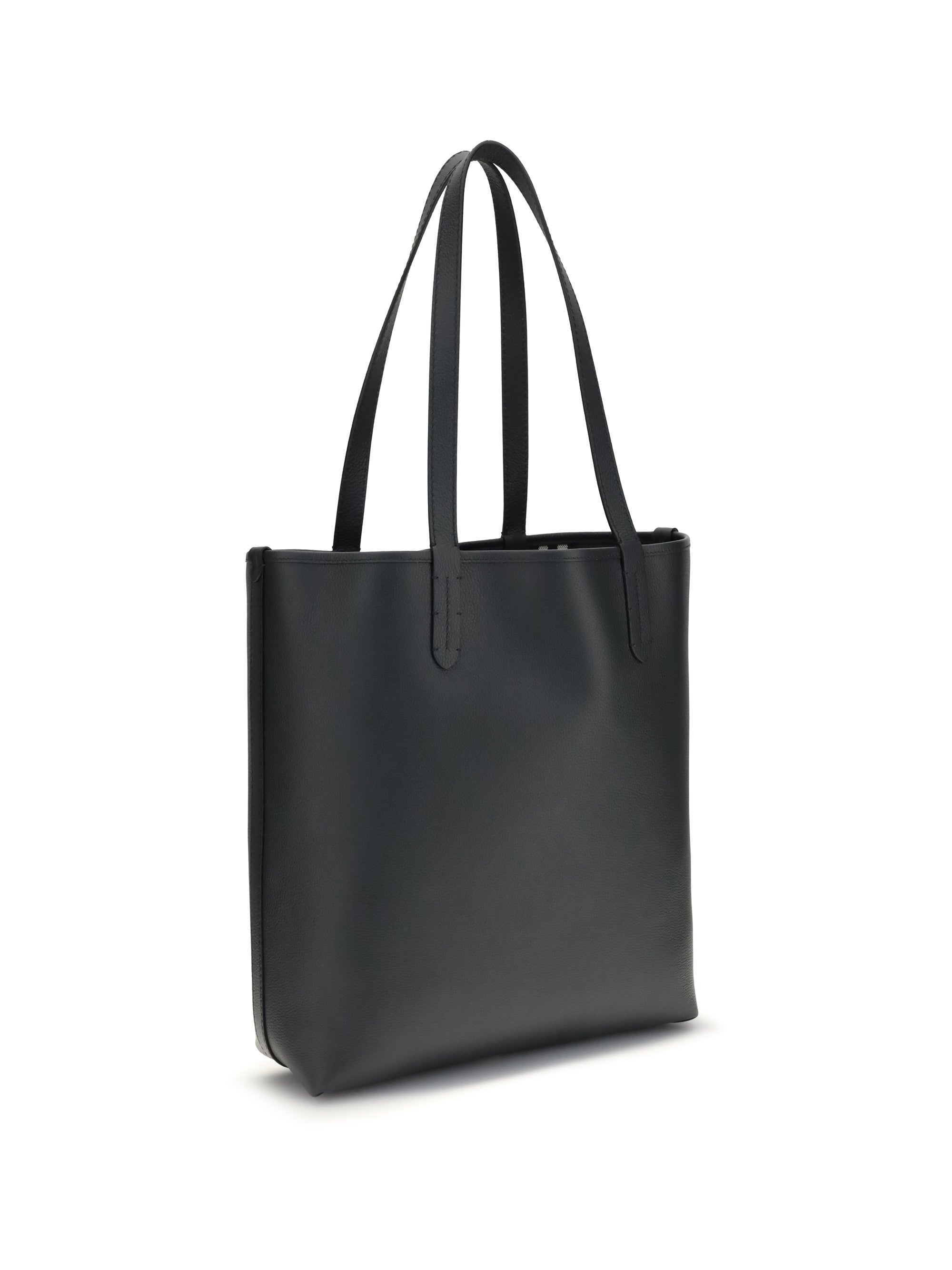 EKD Printed Leather Tote Bag