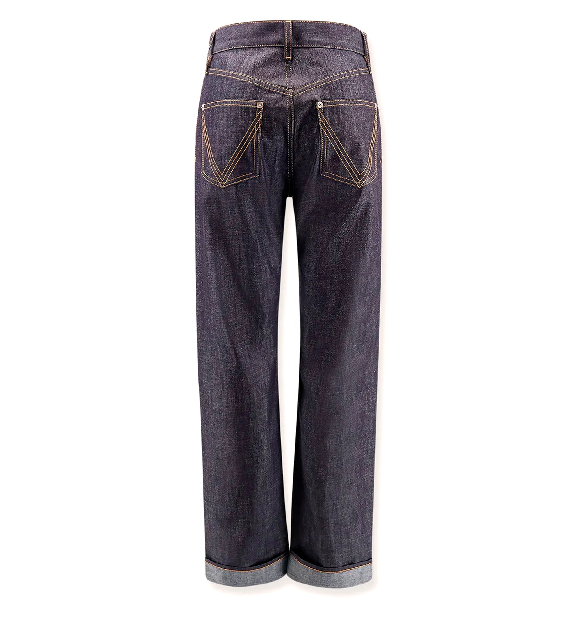 Indigo Straight Jeans