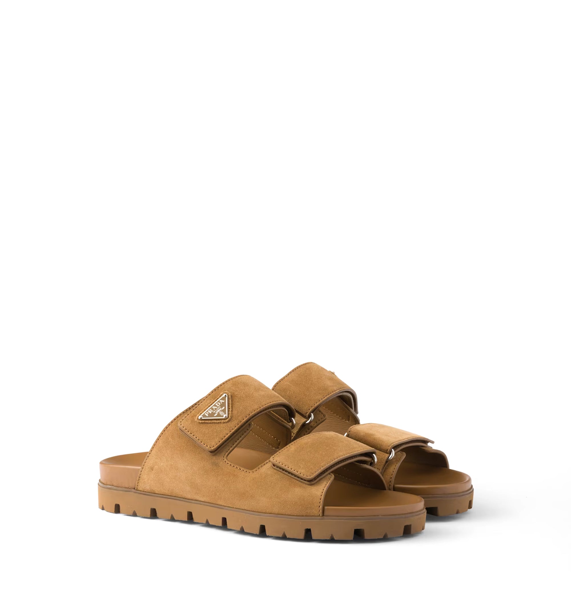 Suede band sandals