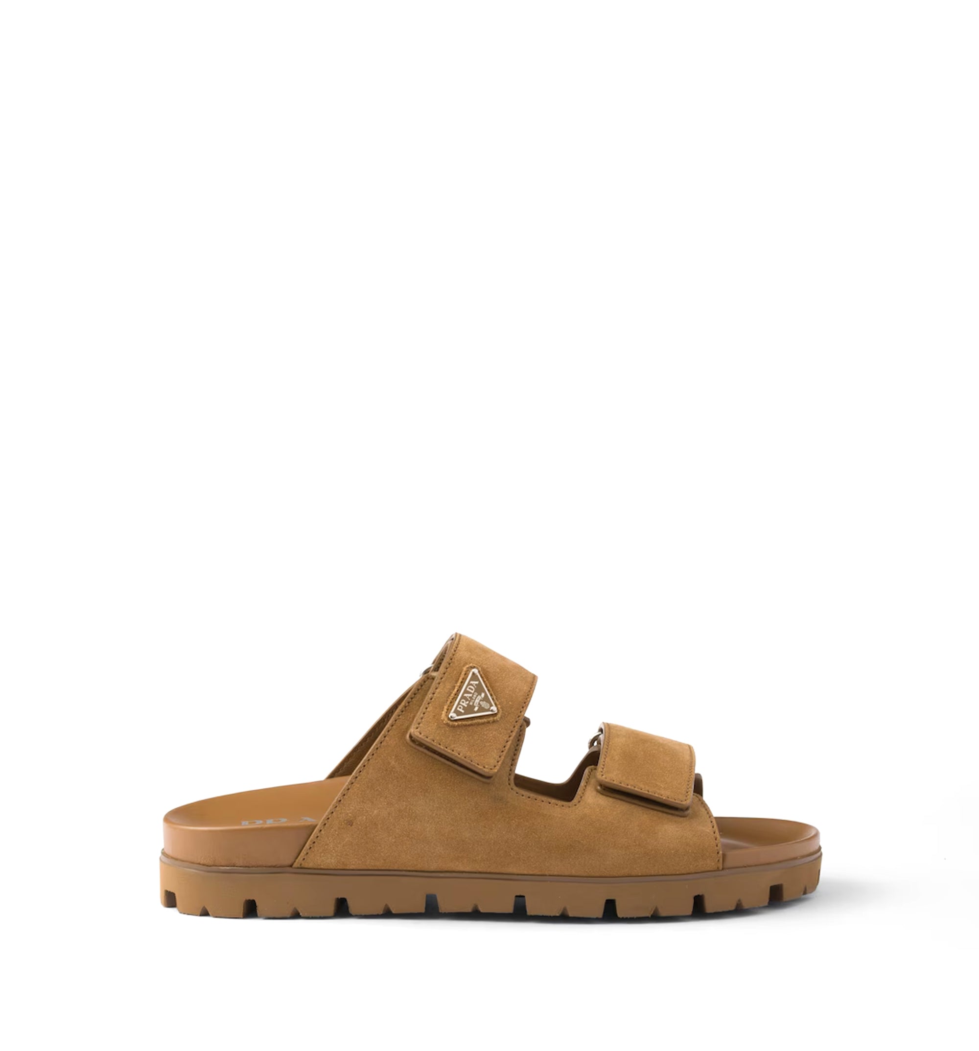 Suede band sandals