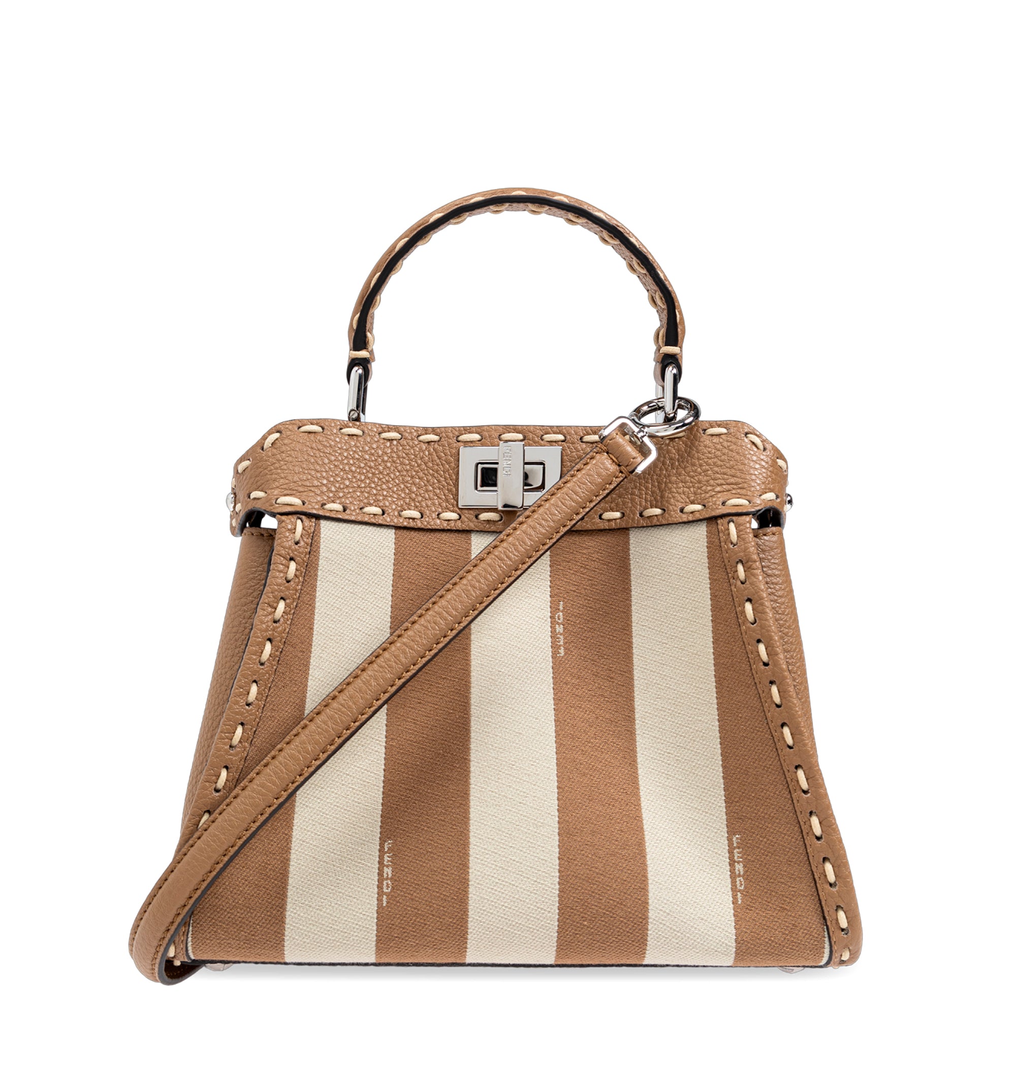 Fendi beige Shoulder Bag 'Peekaboo'