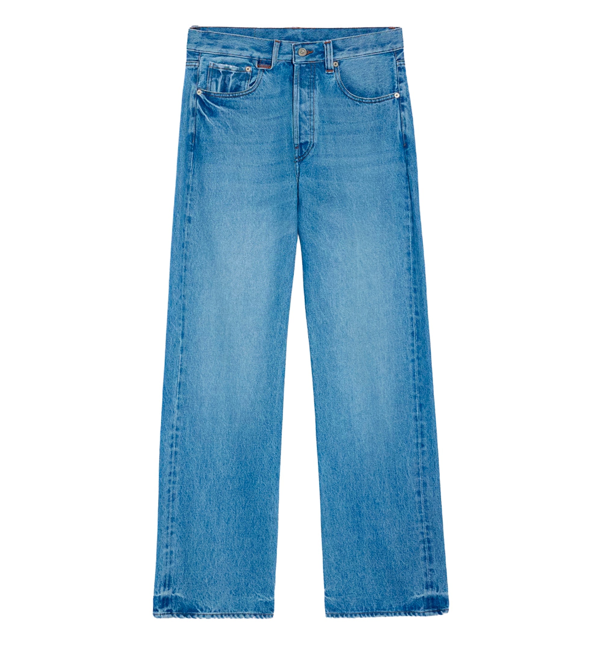 The straight de-Nîmes denim pants