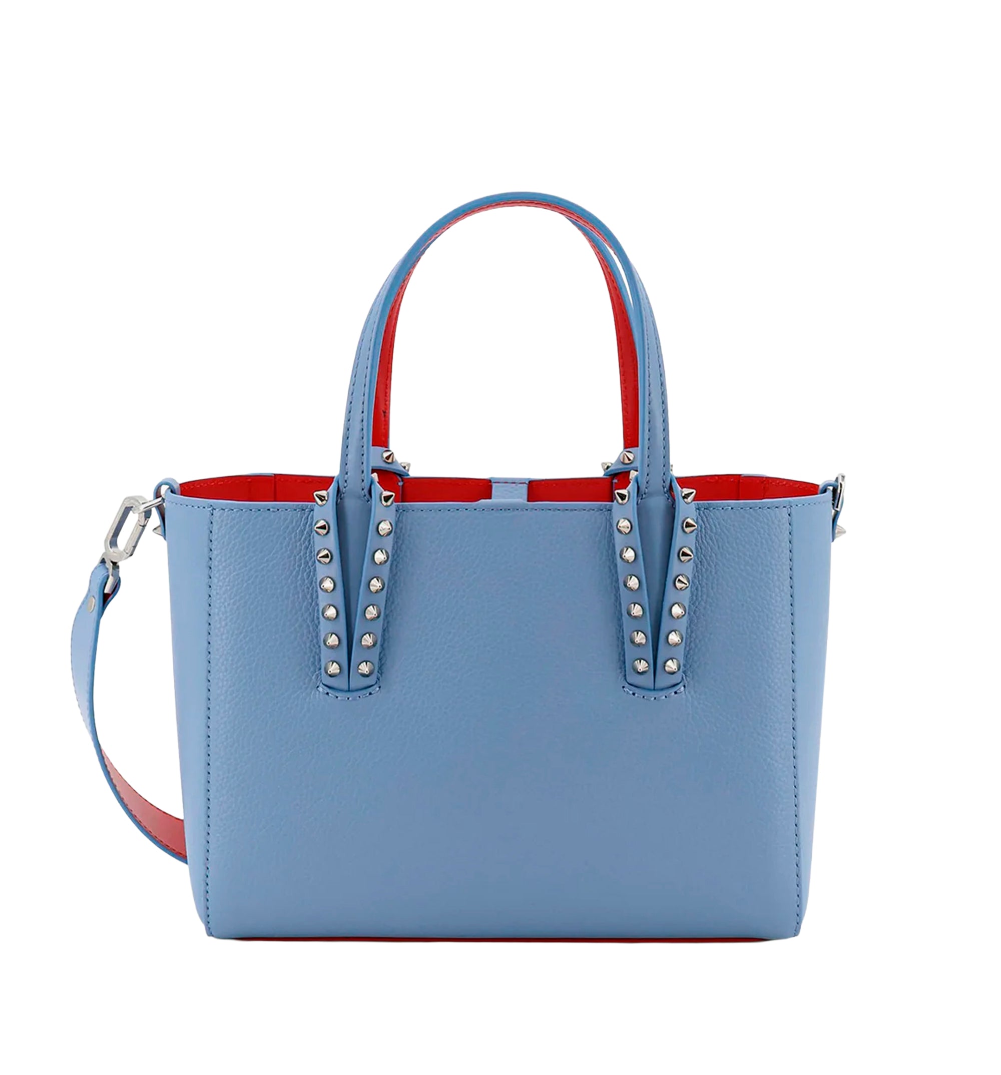 Cabata studded leather crossbody bag
