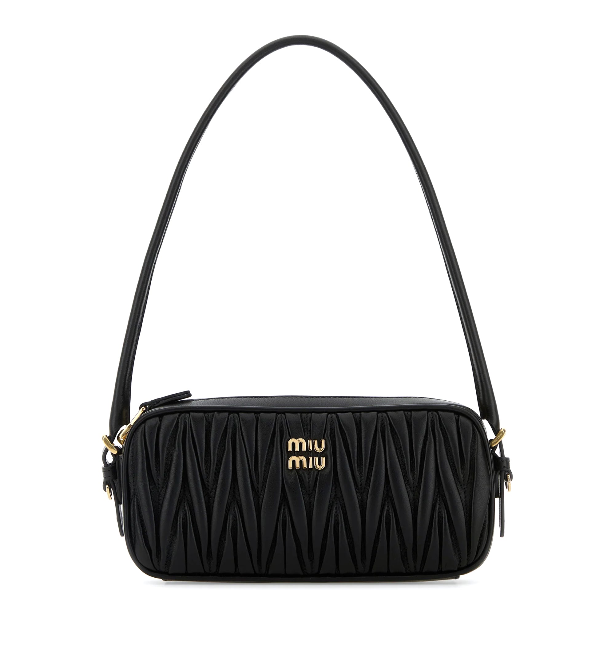 Matelassé Nappa Leather Pouch