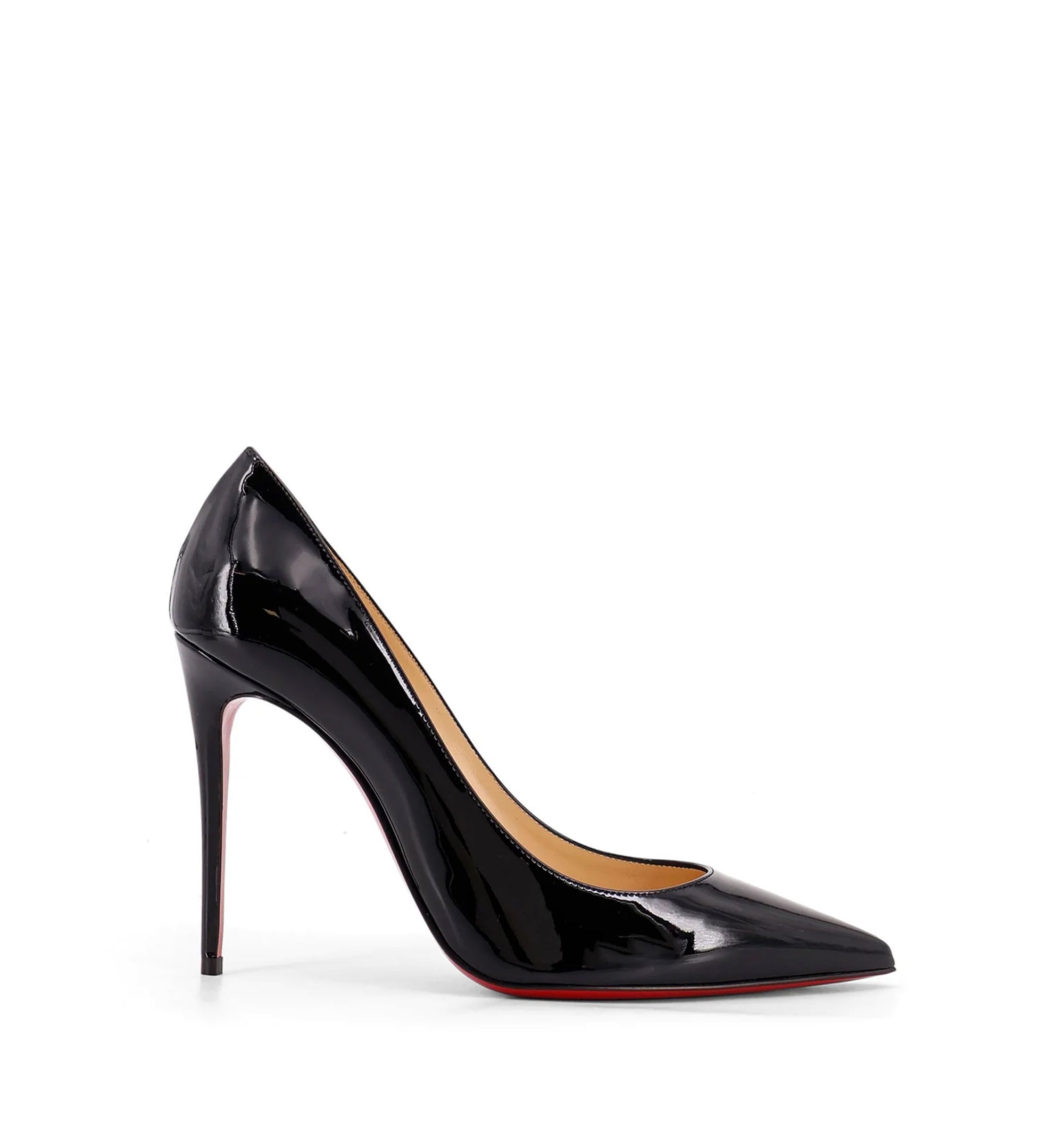 Kate Patent Leather Pumps - Black