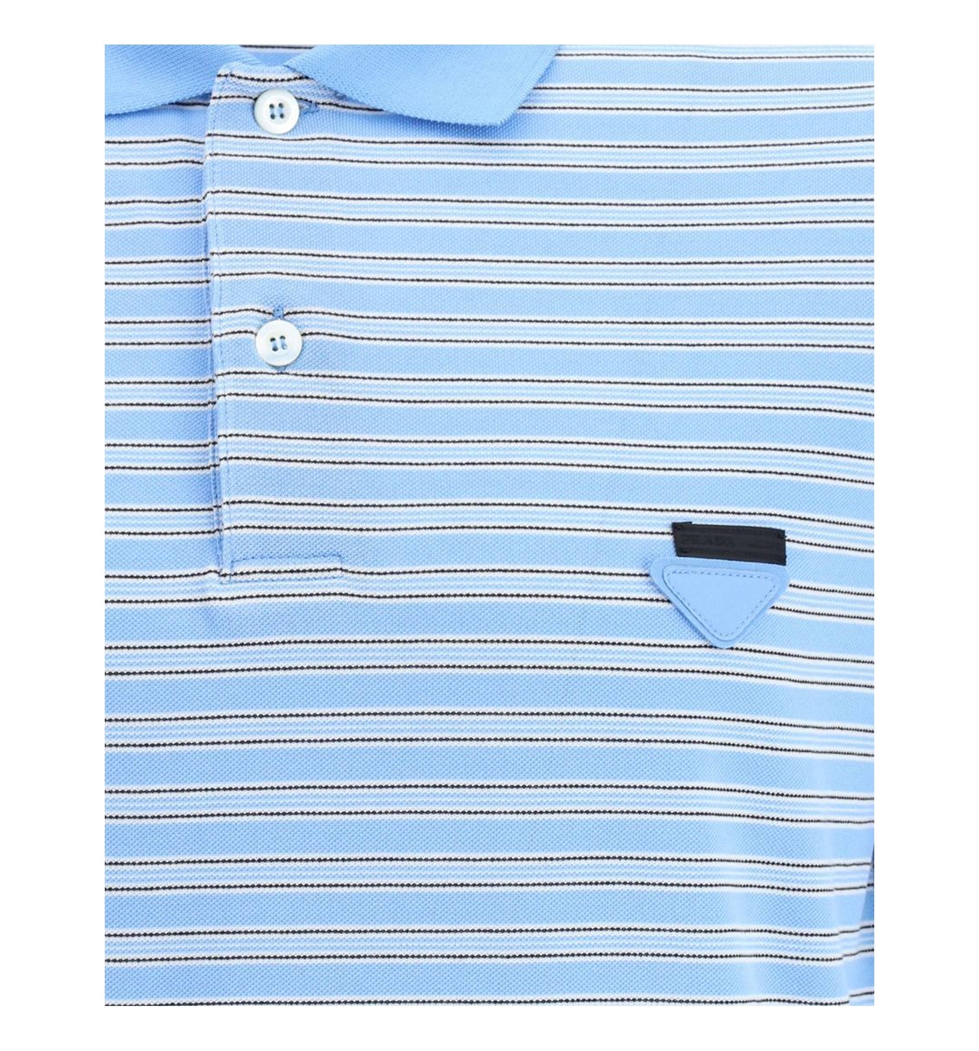 Embroidered piquet polo shirt