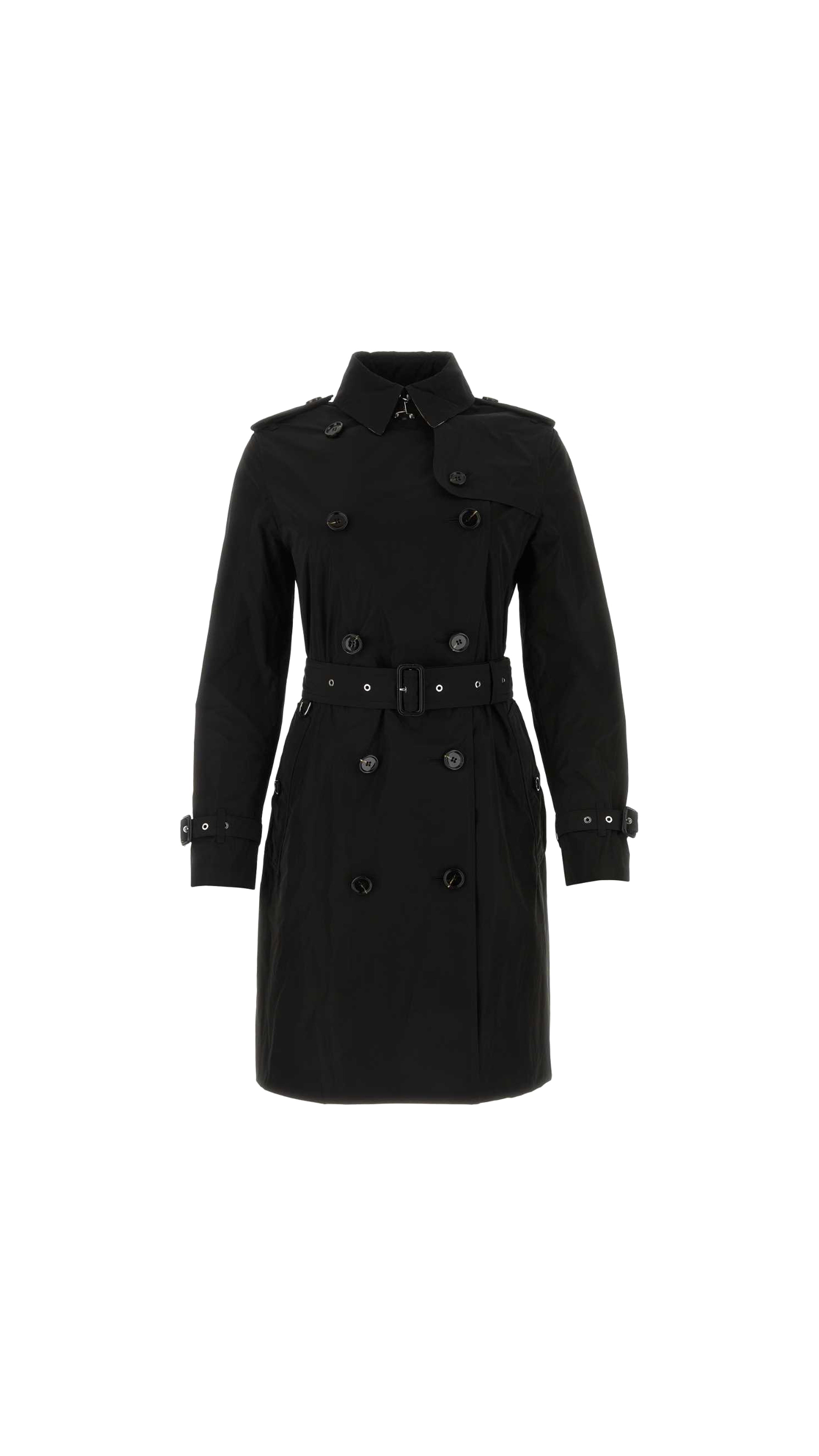 Kensington Trench Coat Burberry - Black