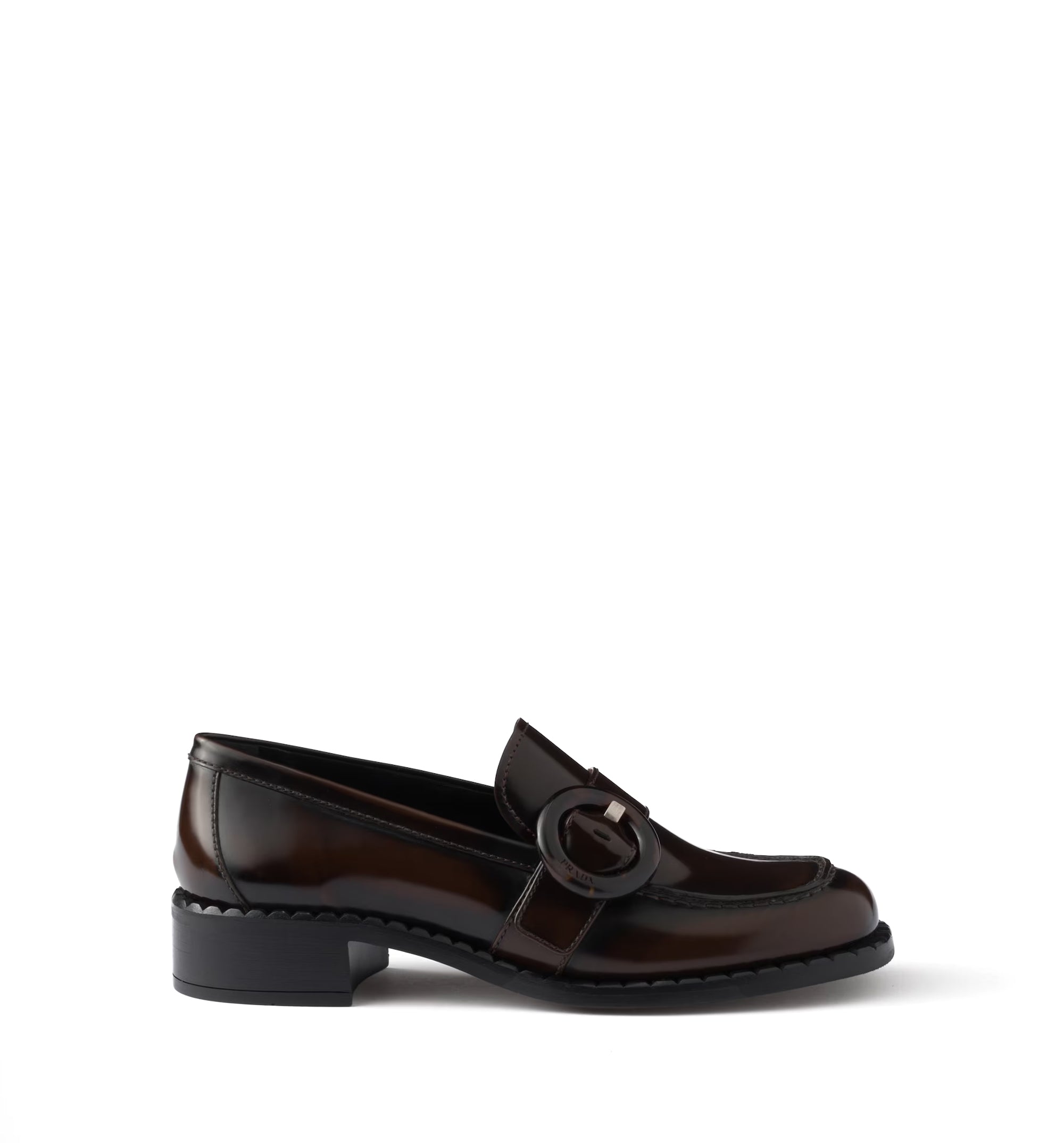 Brushed Leather Loafers