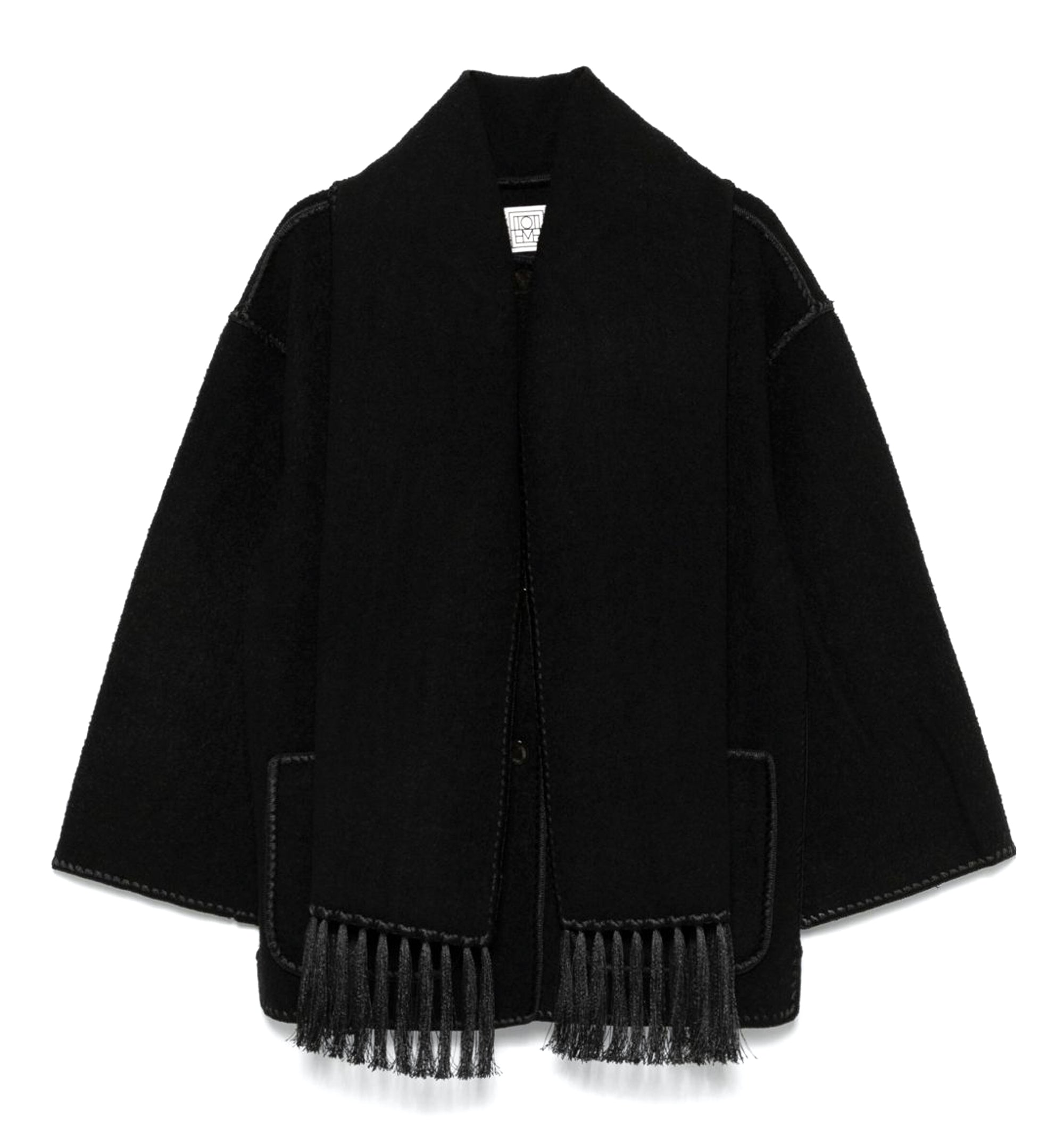 Wool Jacket With Scarf