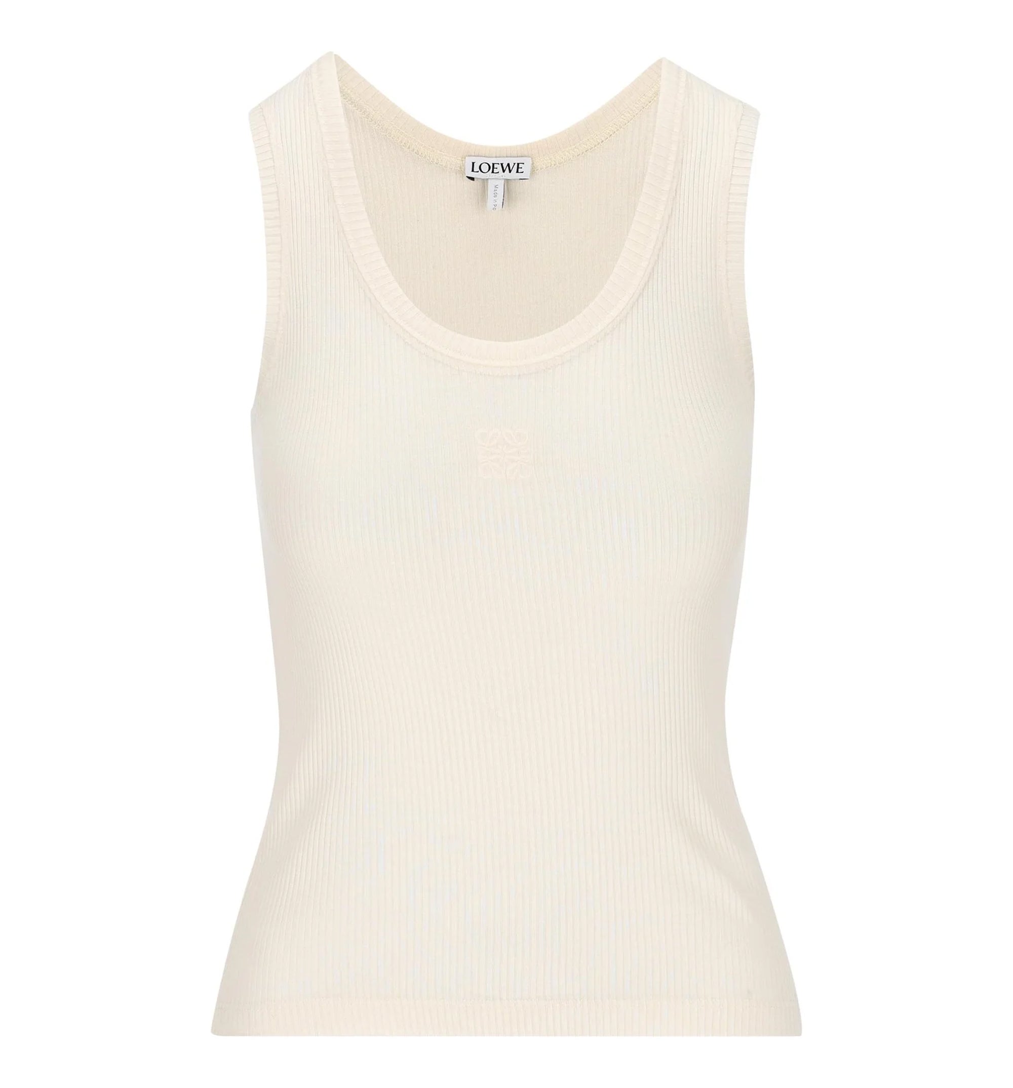 Anagram Tank Top in Silk