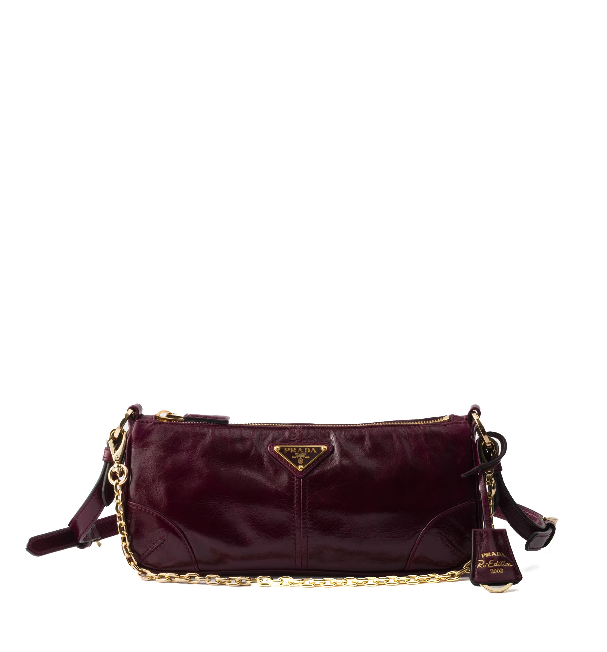 Re-Edition 2002 medium leather shoulder bag