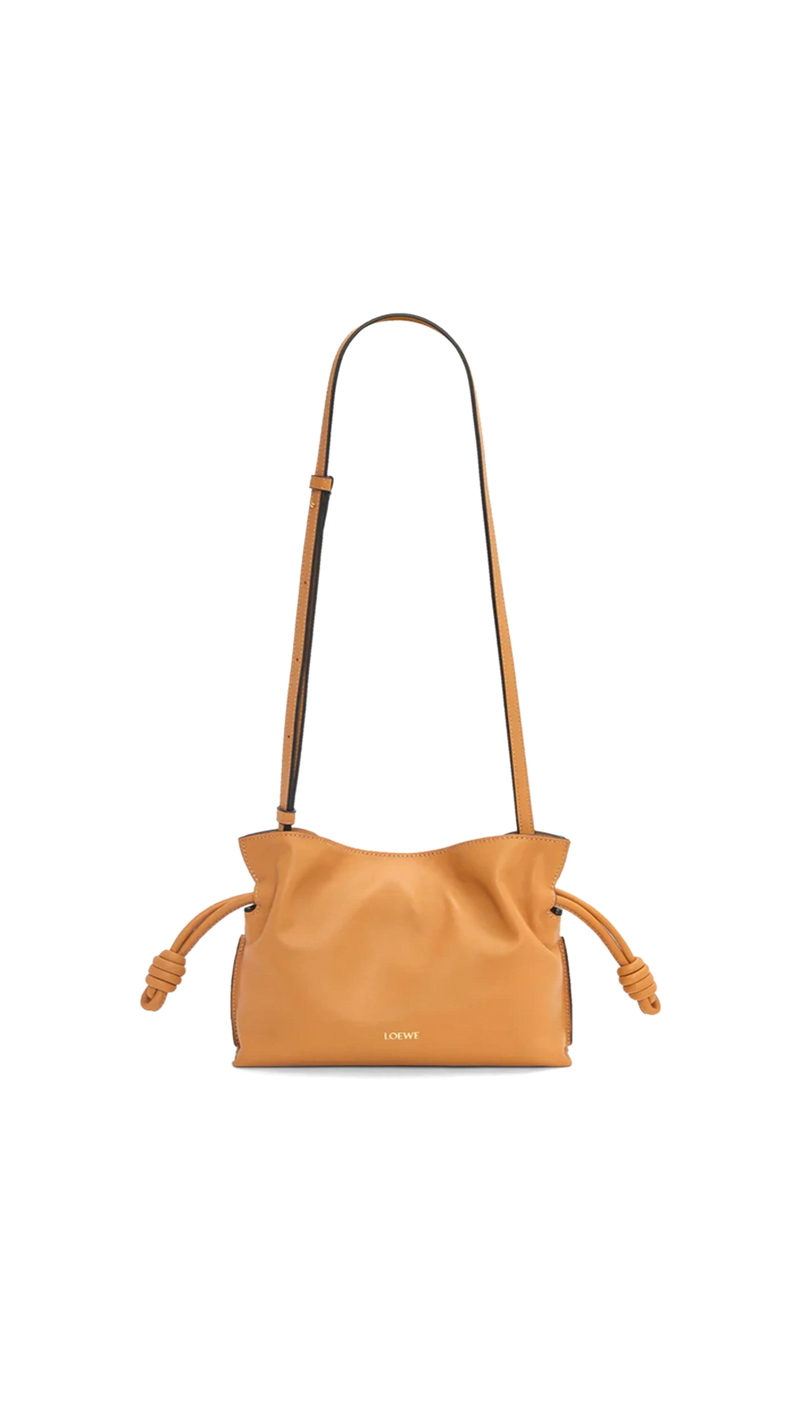 Mini Flamenco Clutch in Nappa Calfskin - Warm Desert