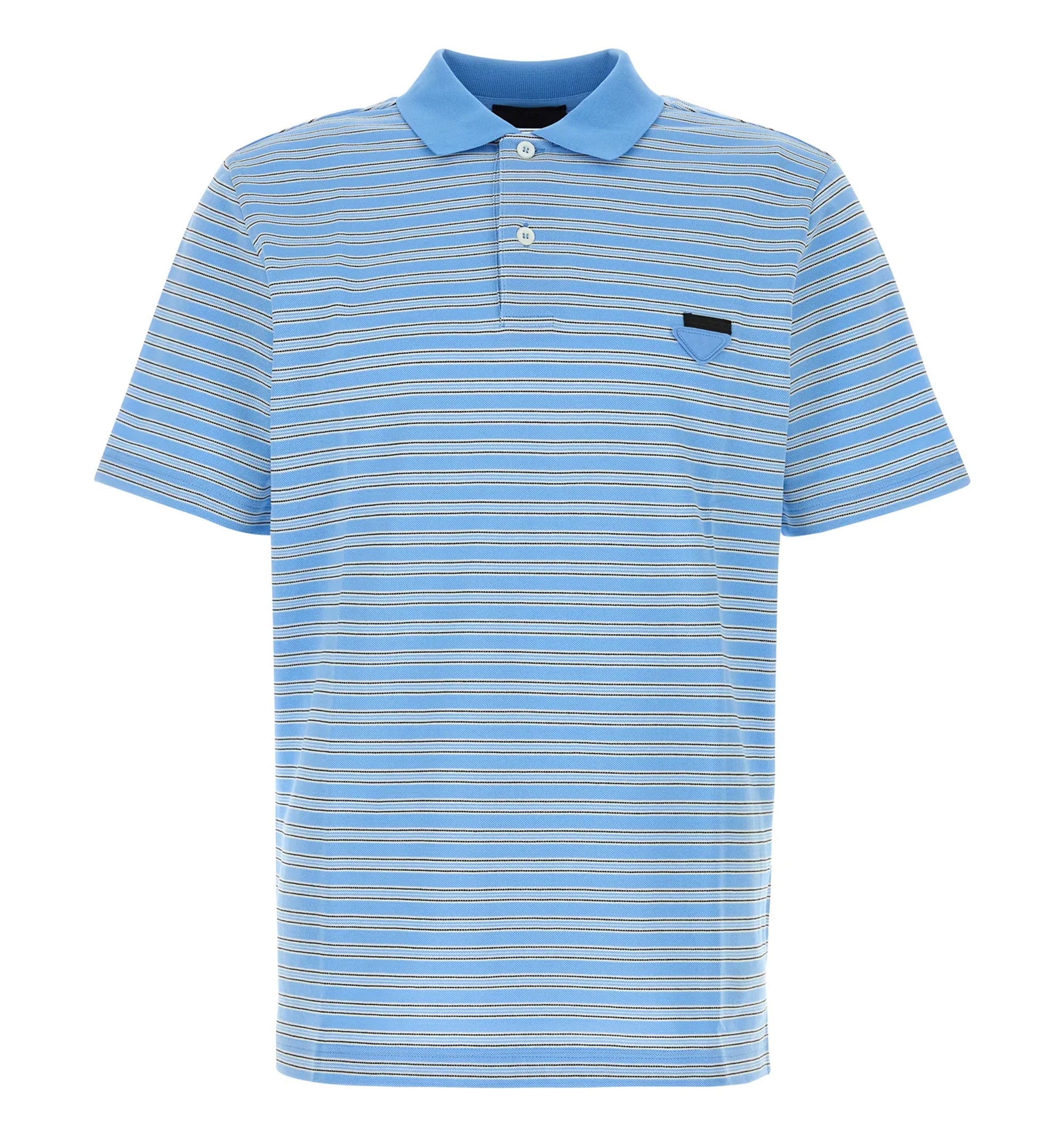 Embroidered piquet polo shirt