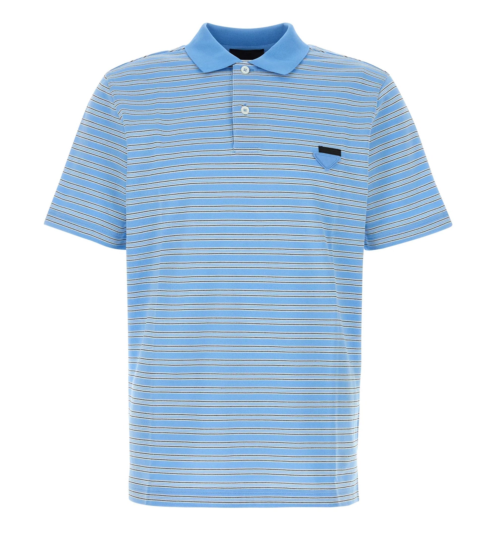 Embroidered piquet polo shirt