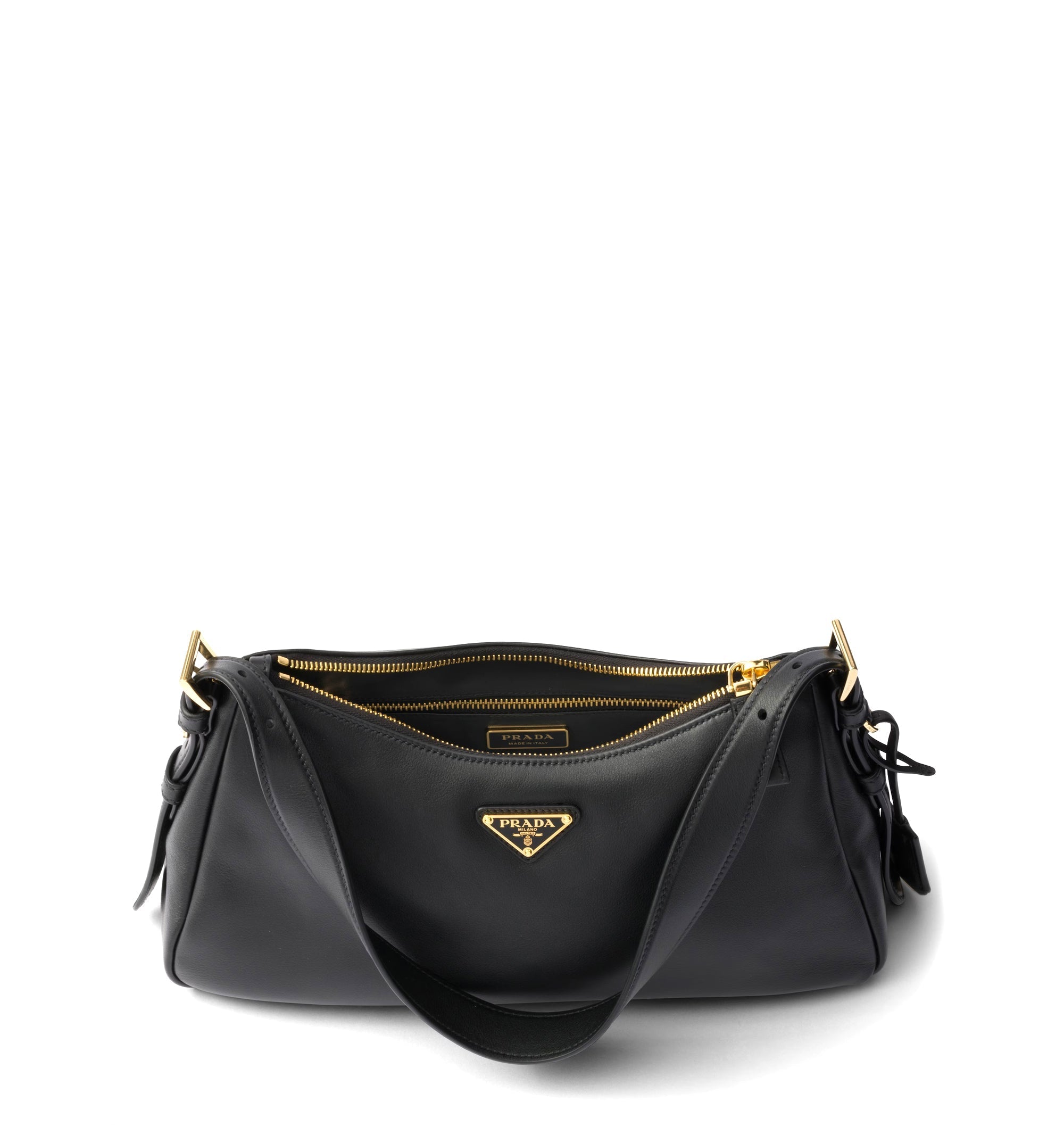 Prada Aimée Medium Leather Shoulder Bag