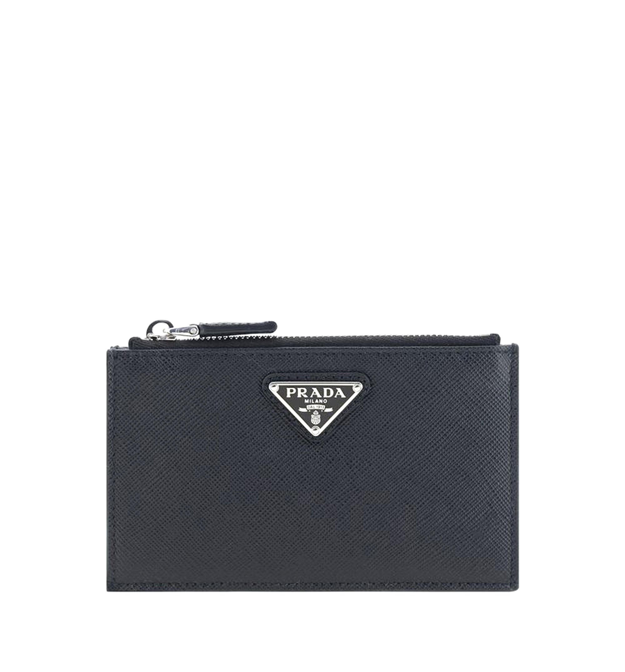 Calf leather credit card case