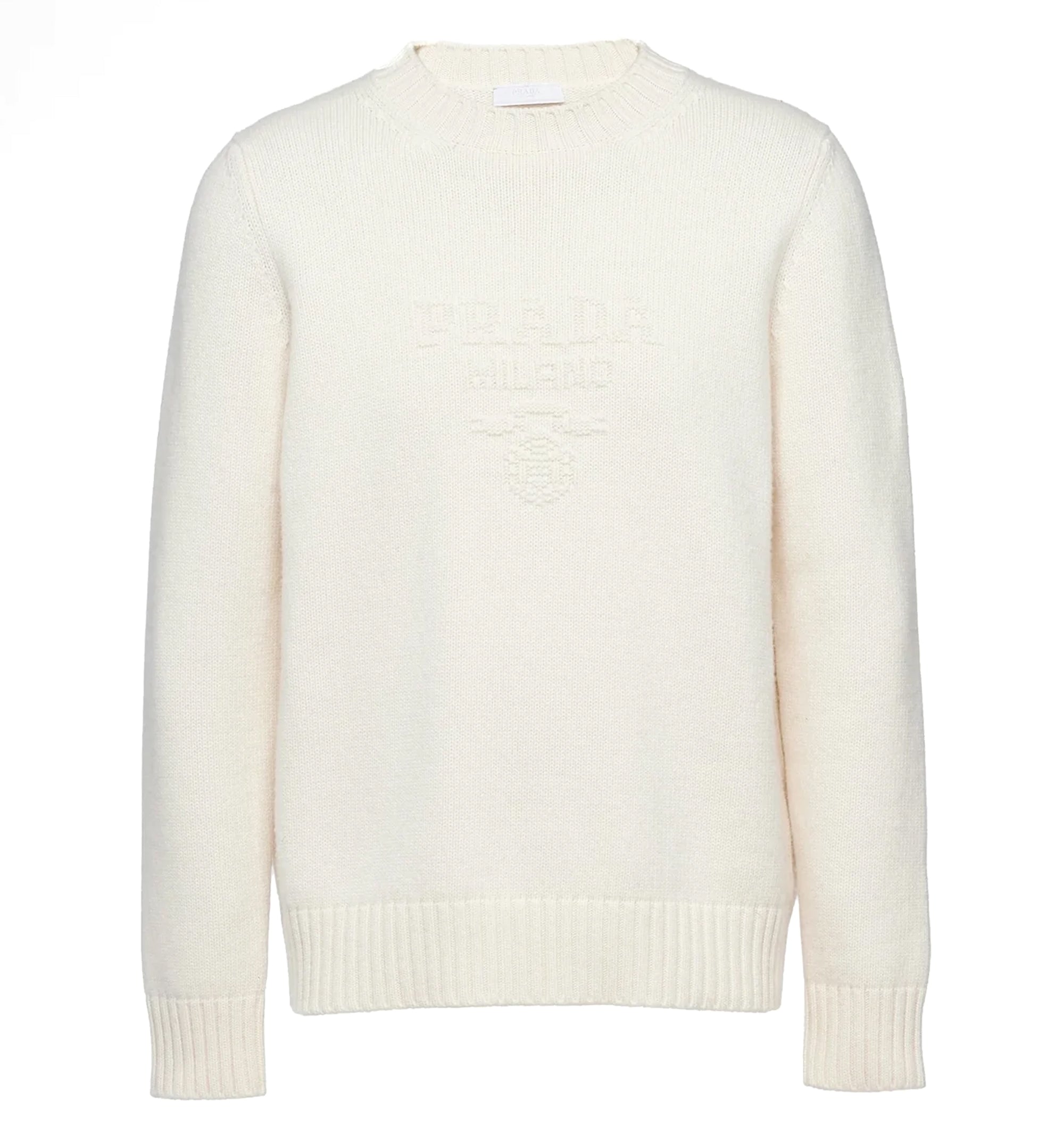 Wool and cashmere crew-neck sweater