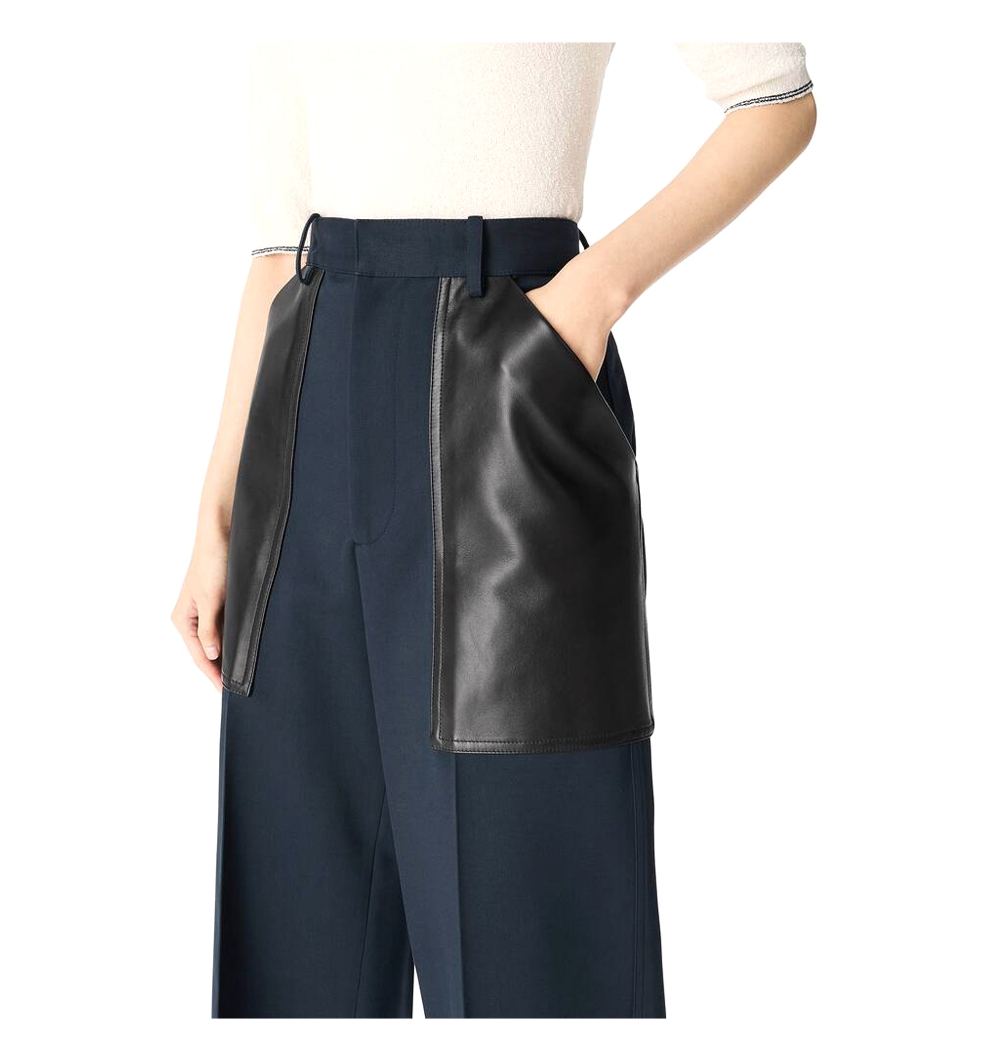 Wool And Cotton Pants