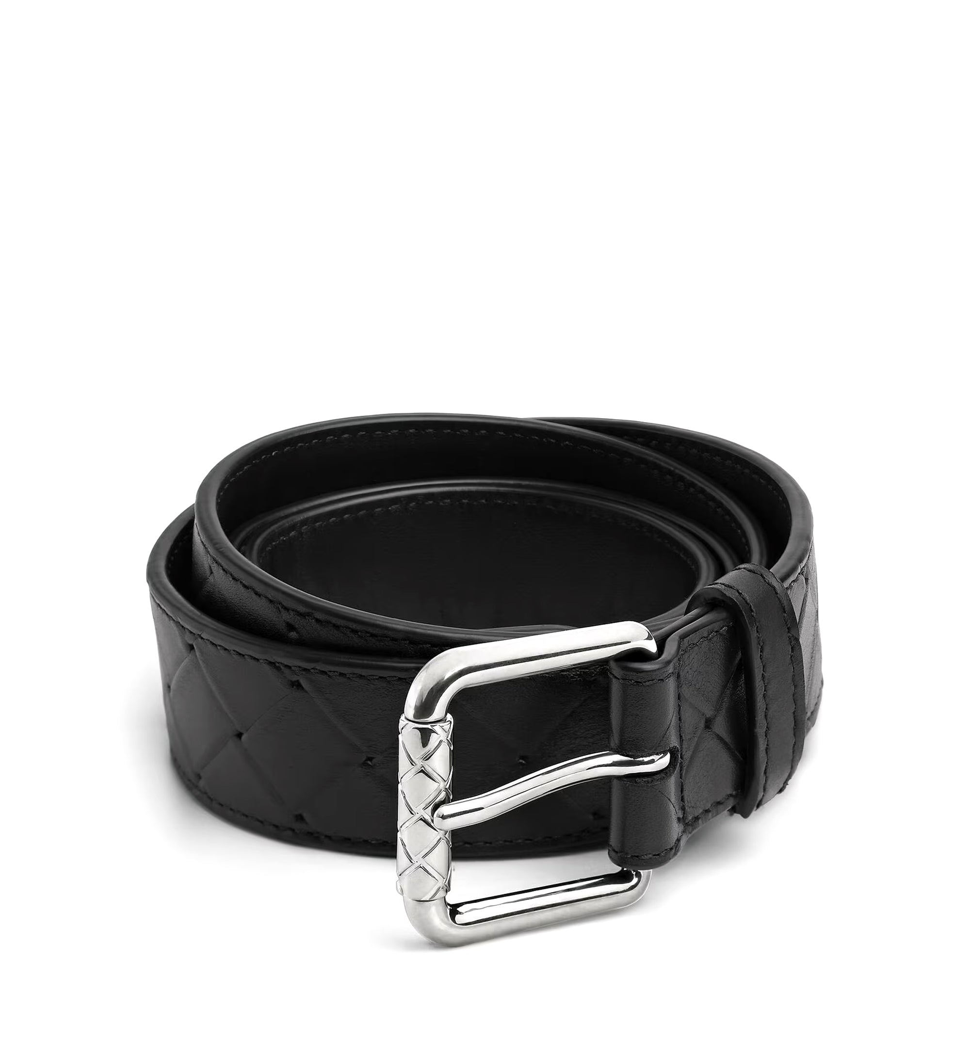 Intrecciato Stamp Belt