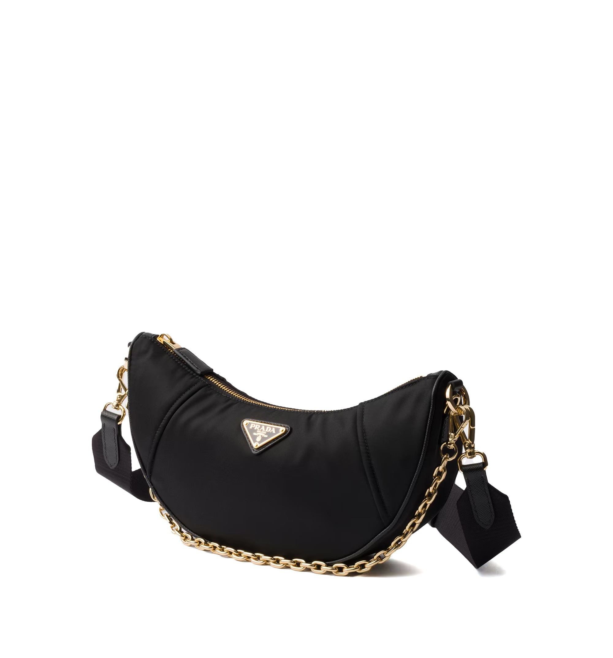 Demi-lune Re-Nylon shoulder bag