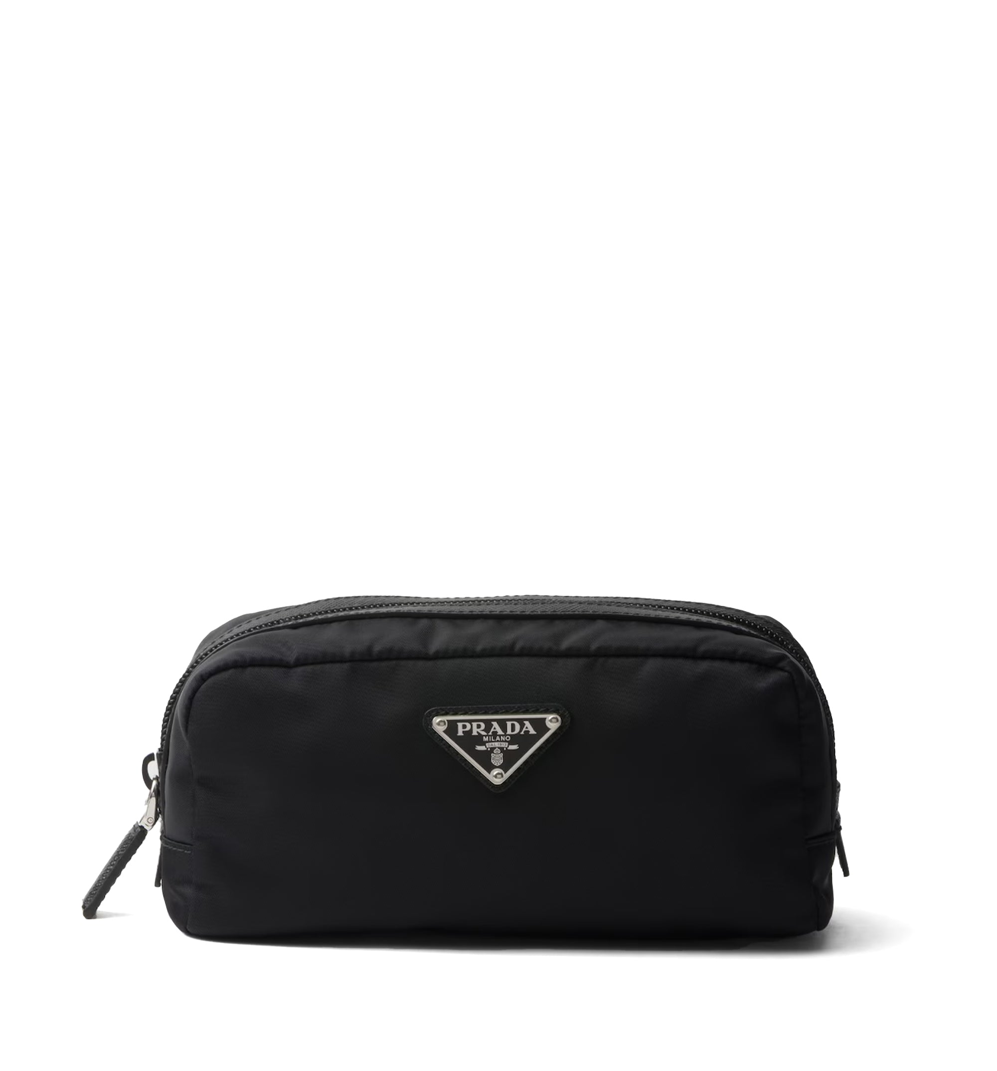 Re-Nylon and Saffiano necessaire