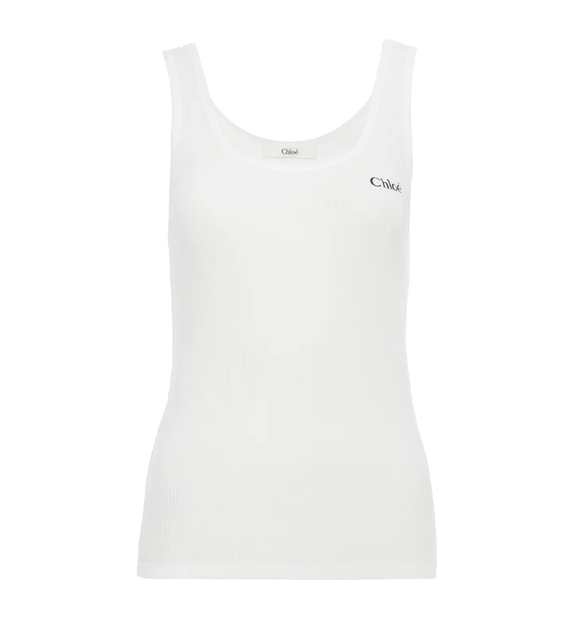 Logo Tank Top In Jersey