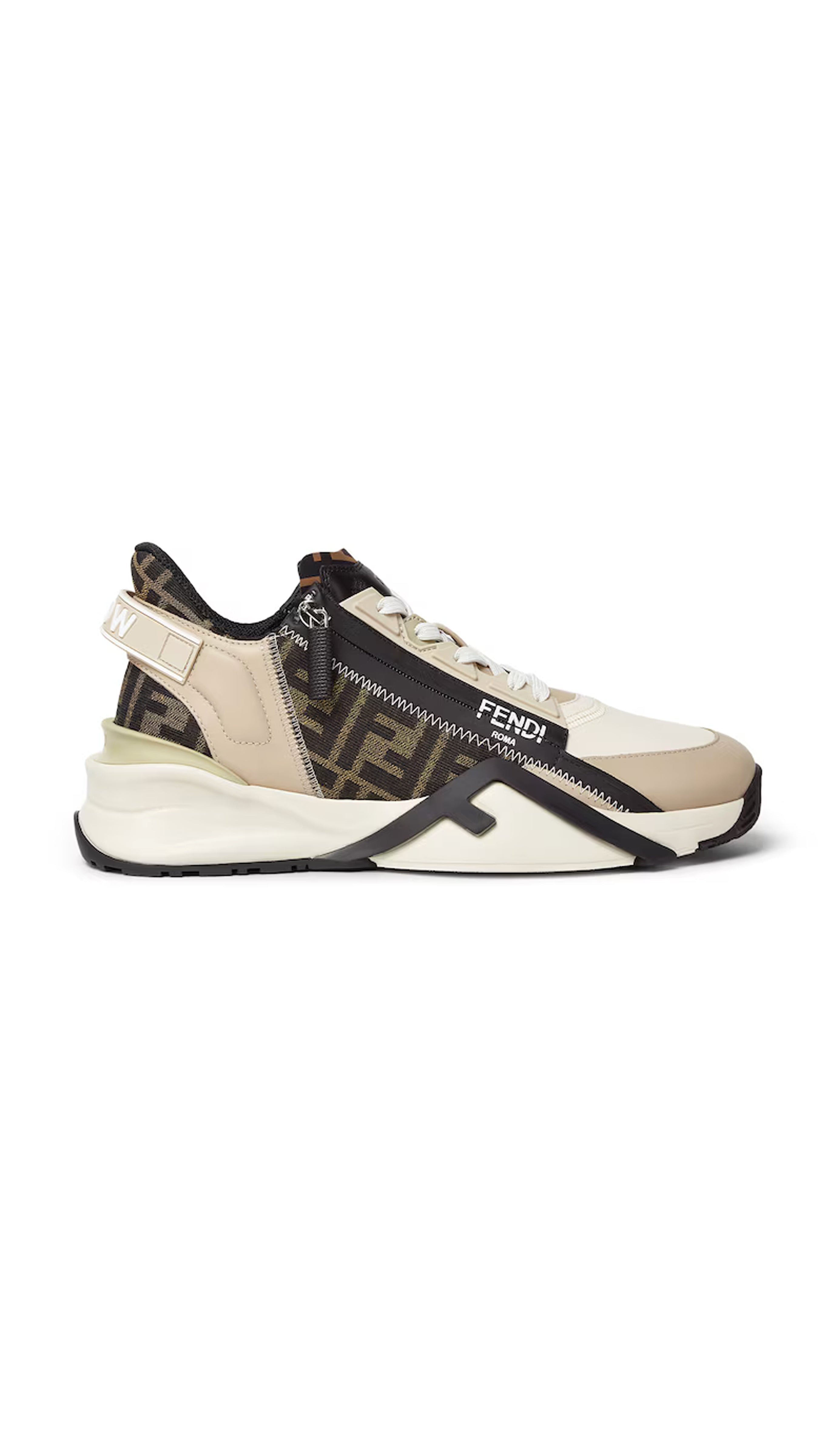 Fendi Flow Sneakers - Beige