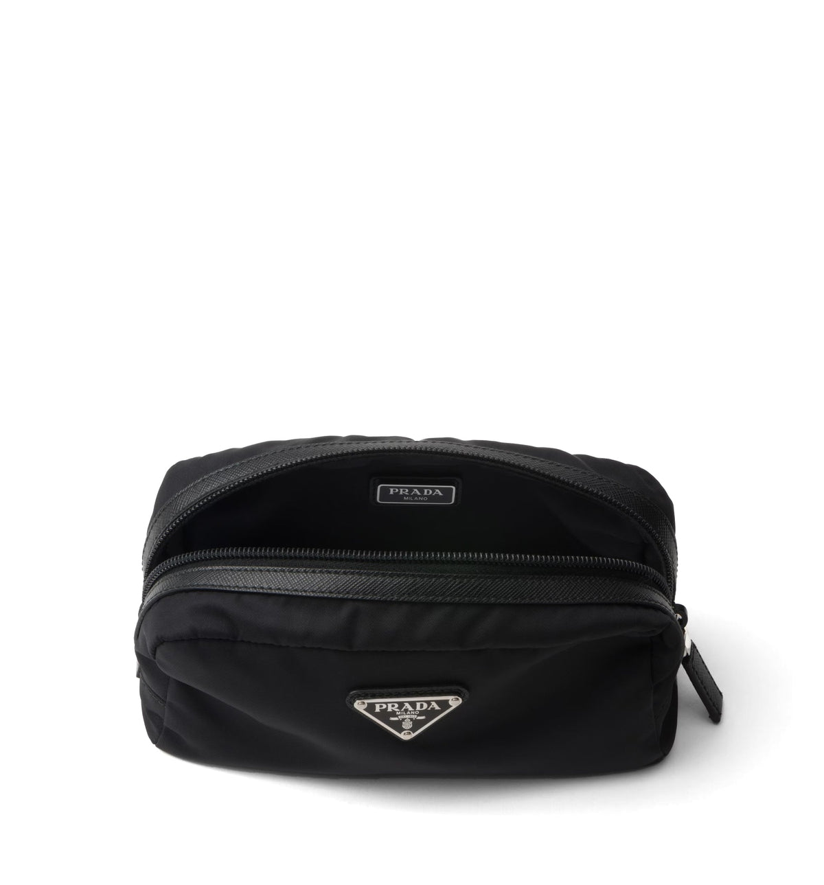 Re-Nylon and Saffiano necessaire
