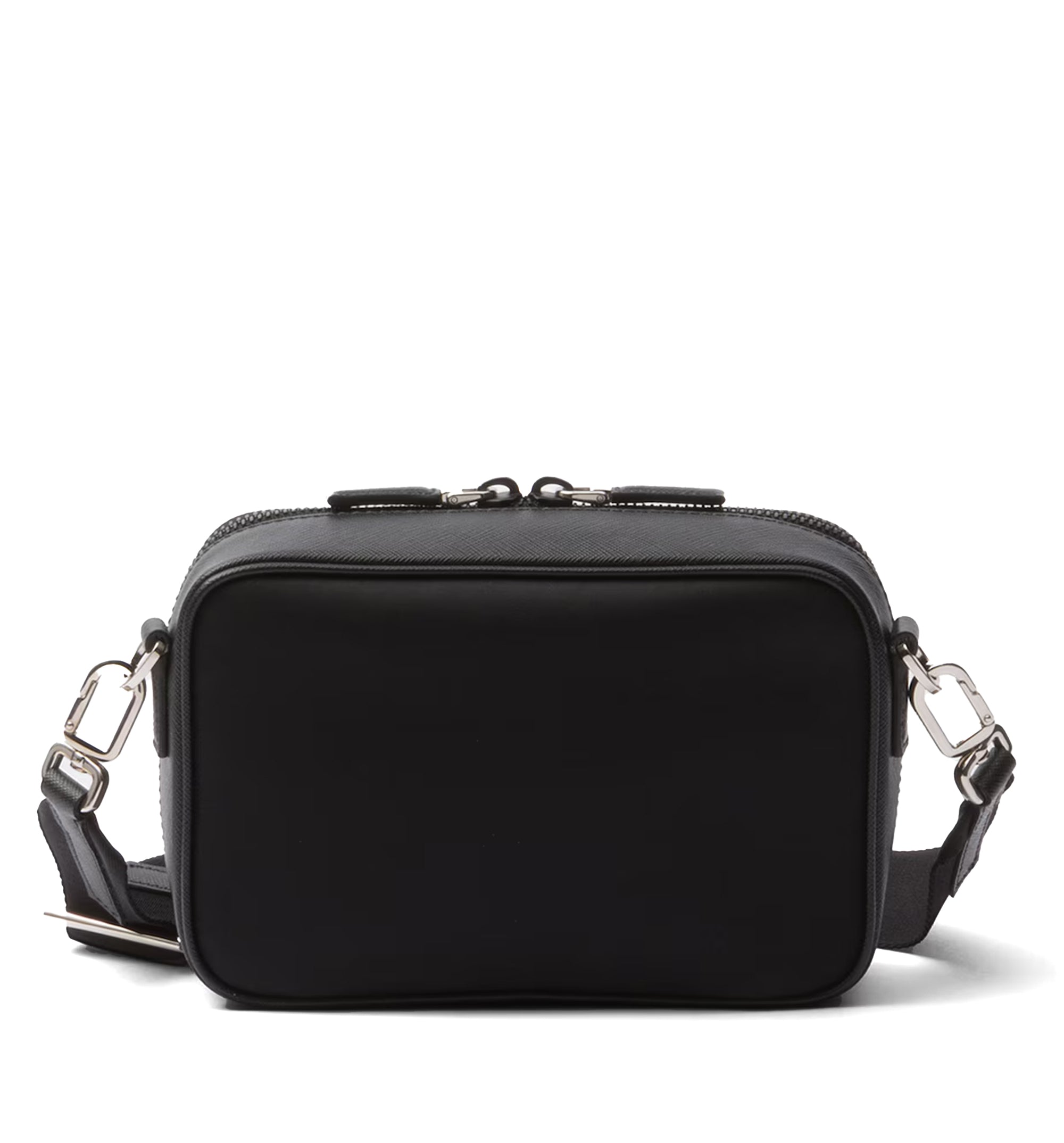 Prada Brique Re-Nylon And Saffiano Leather Bag