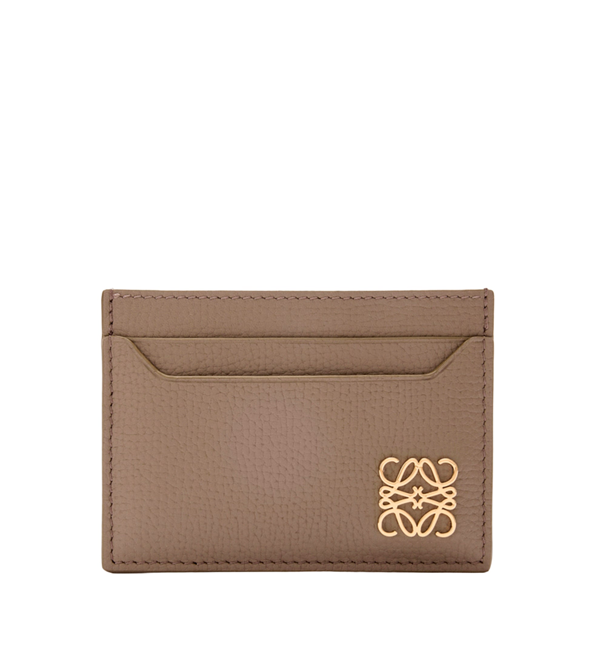 Anagram cards holderAnagram plain cardholder in pebble grained calfskin
