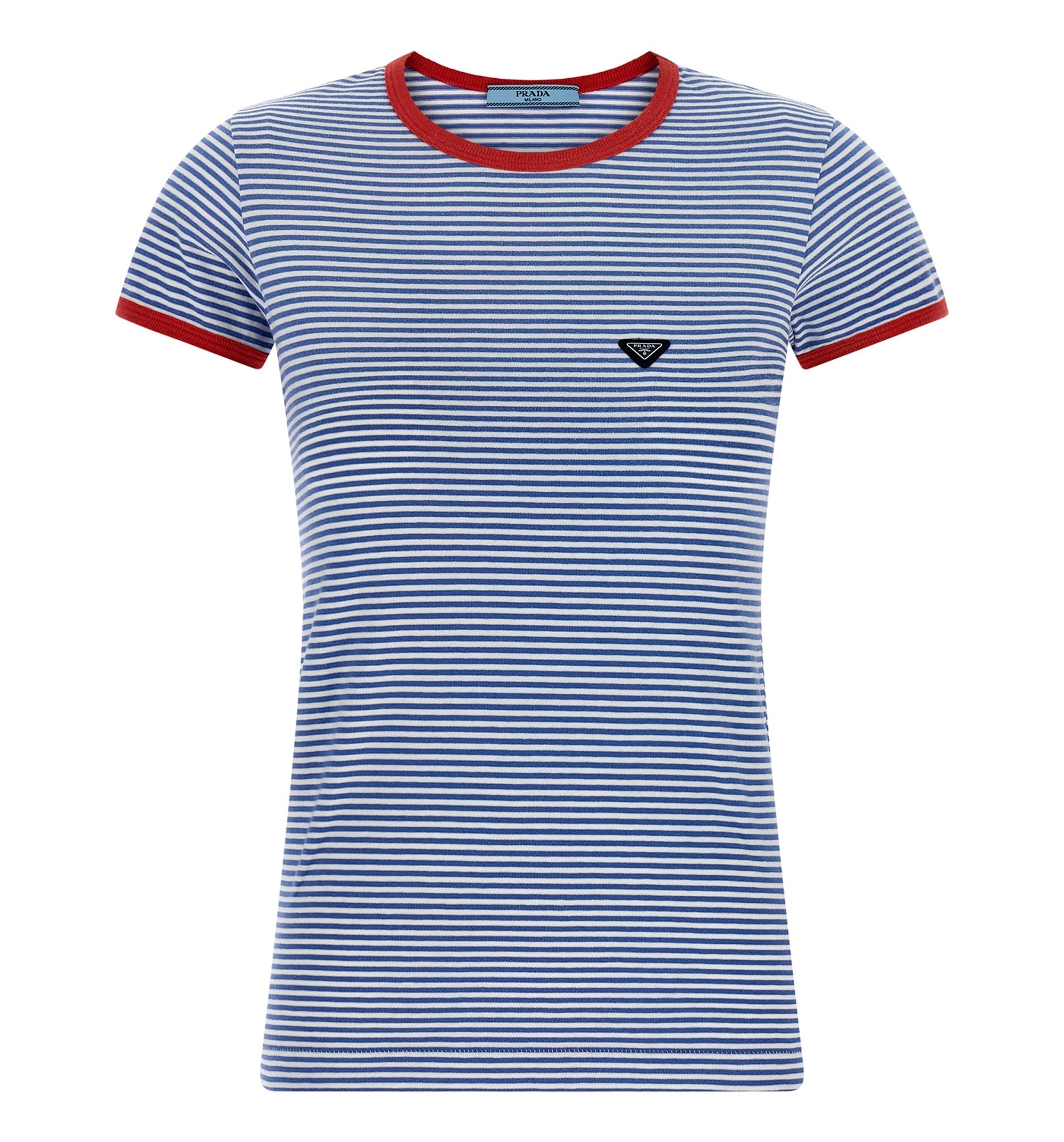Striped jersey T-shirt