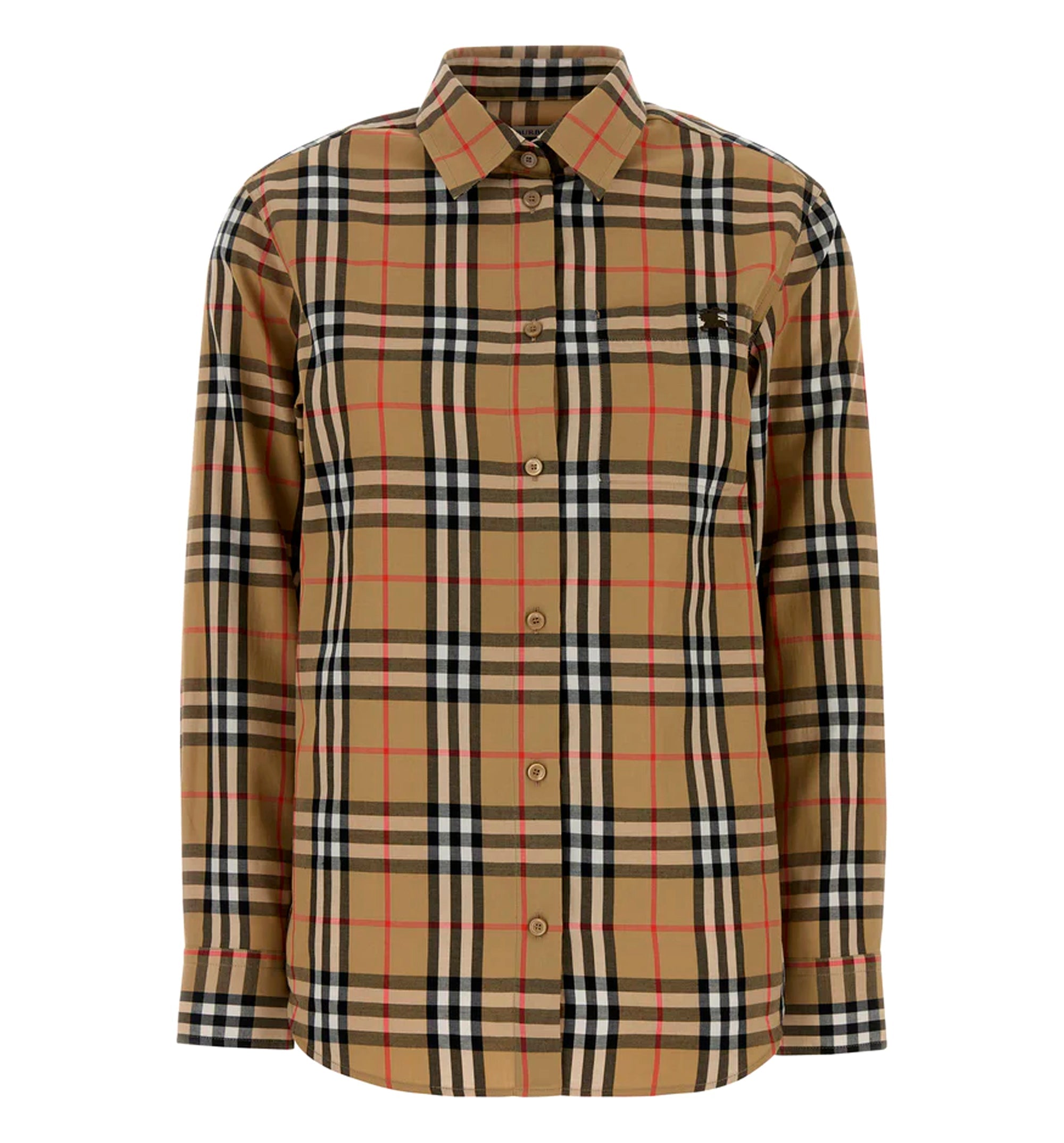 Embroidered cotton shirt