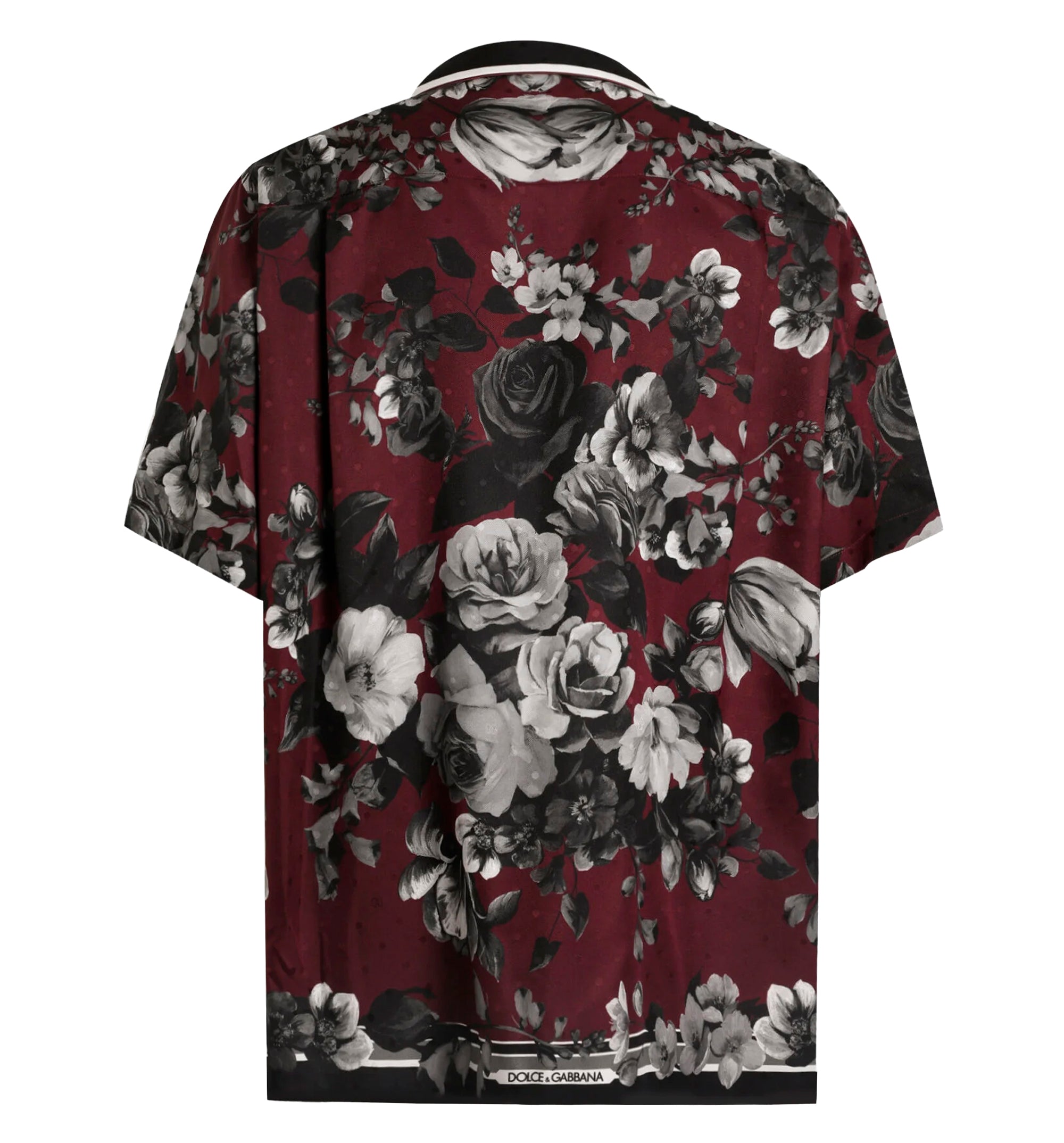 Peony ramage-print hawaii twill shirt