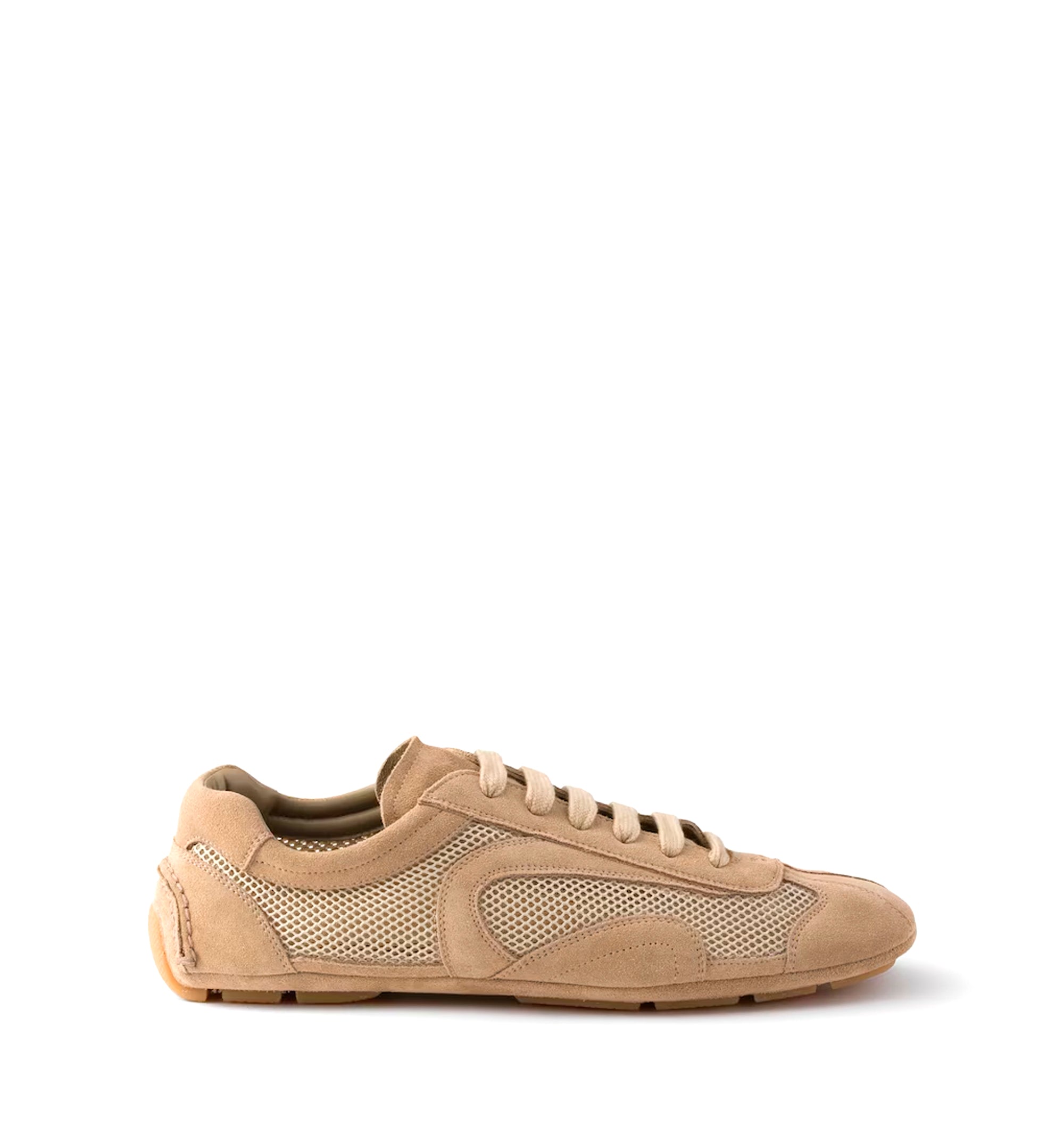 Montecarlo Re-Edition 2005 suede and mesh sneakers
