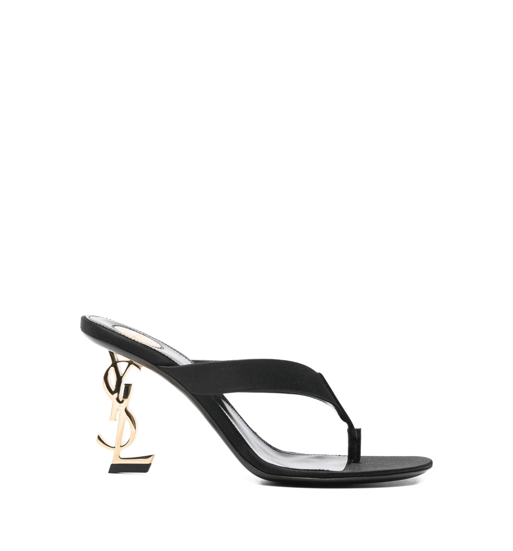 Opyum Mules In Satin Crepe