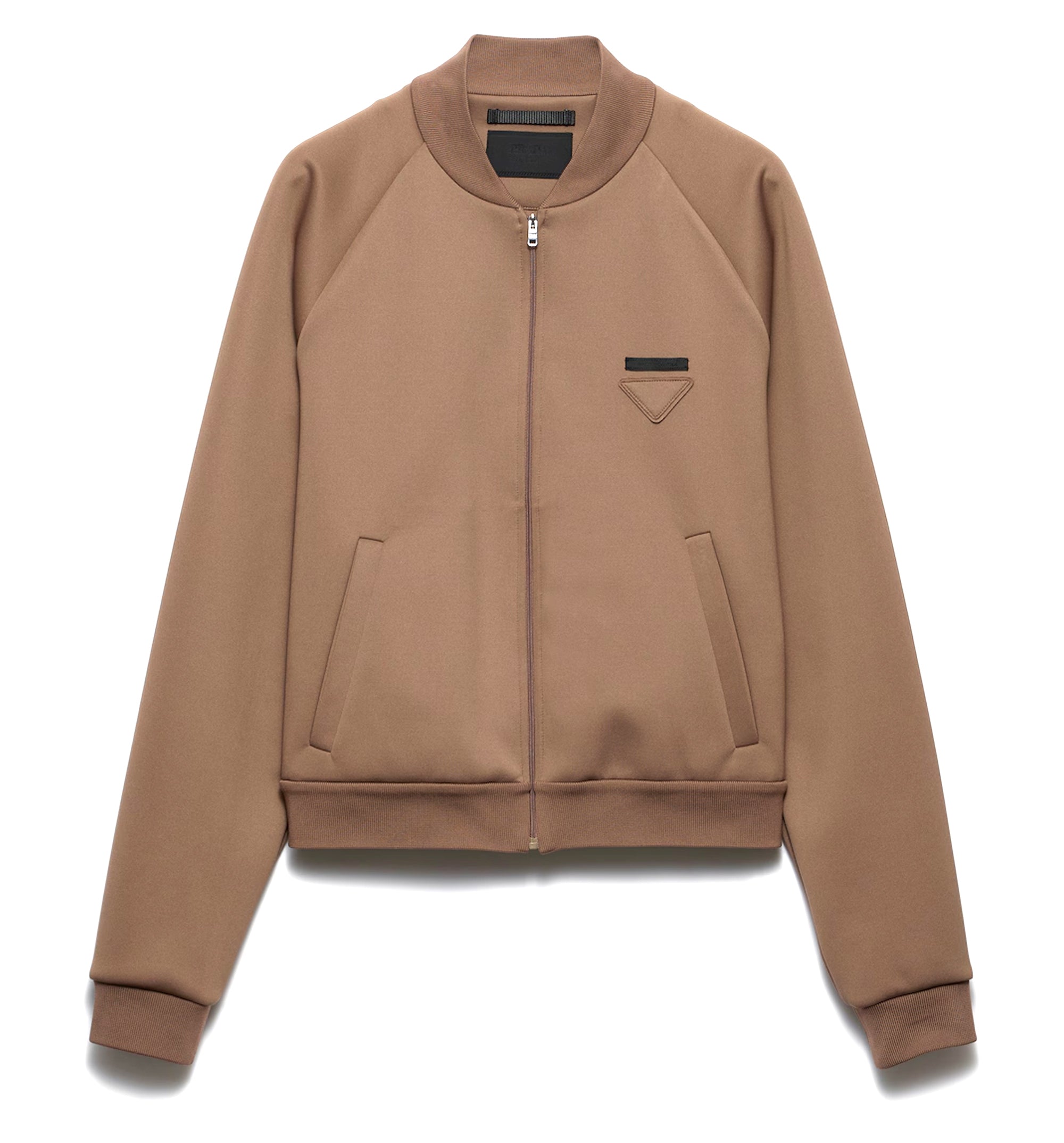 Technical fleece blouson jacket