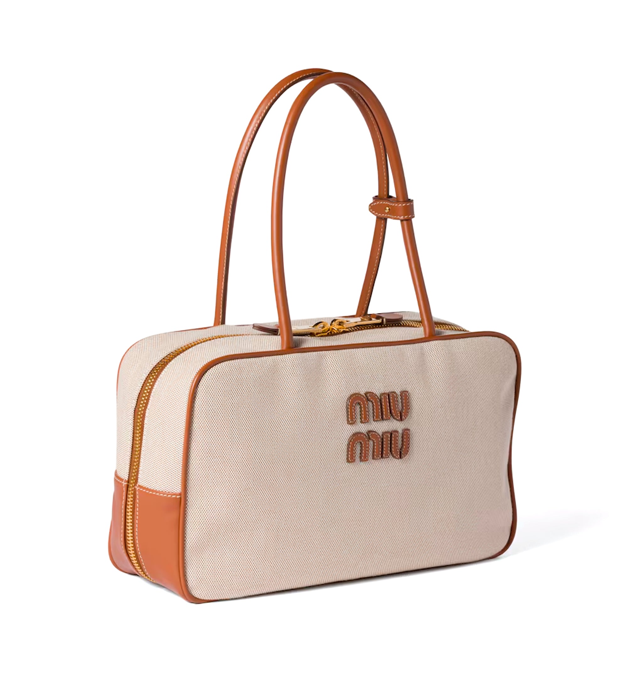 Beau canvas and leather bag