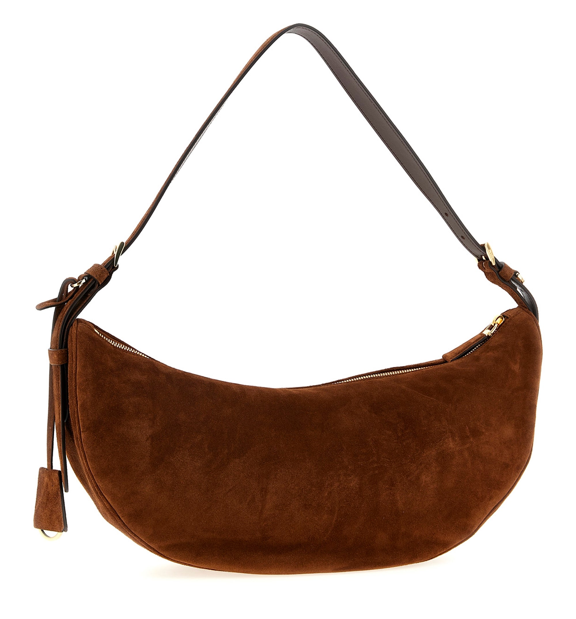 Large Prada Demi-Lune Crossbody Bag
