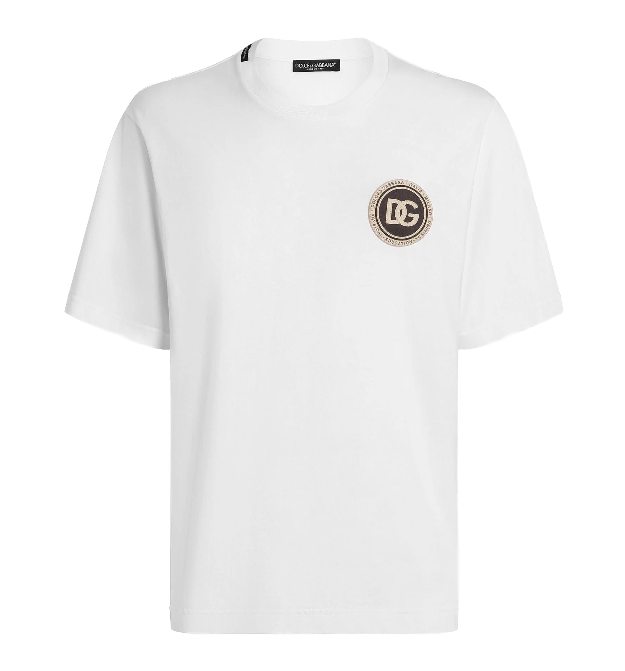 Cotton t-shirt with patch