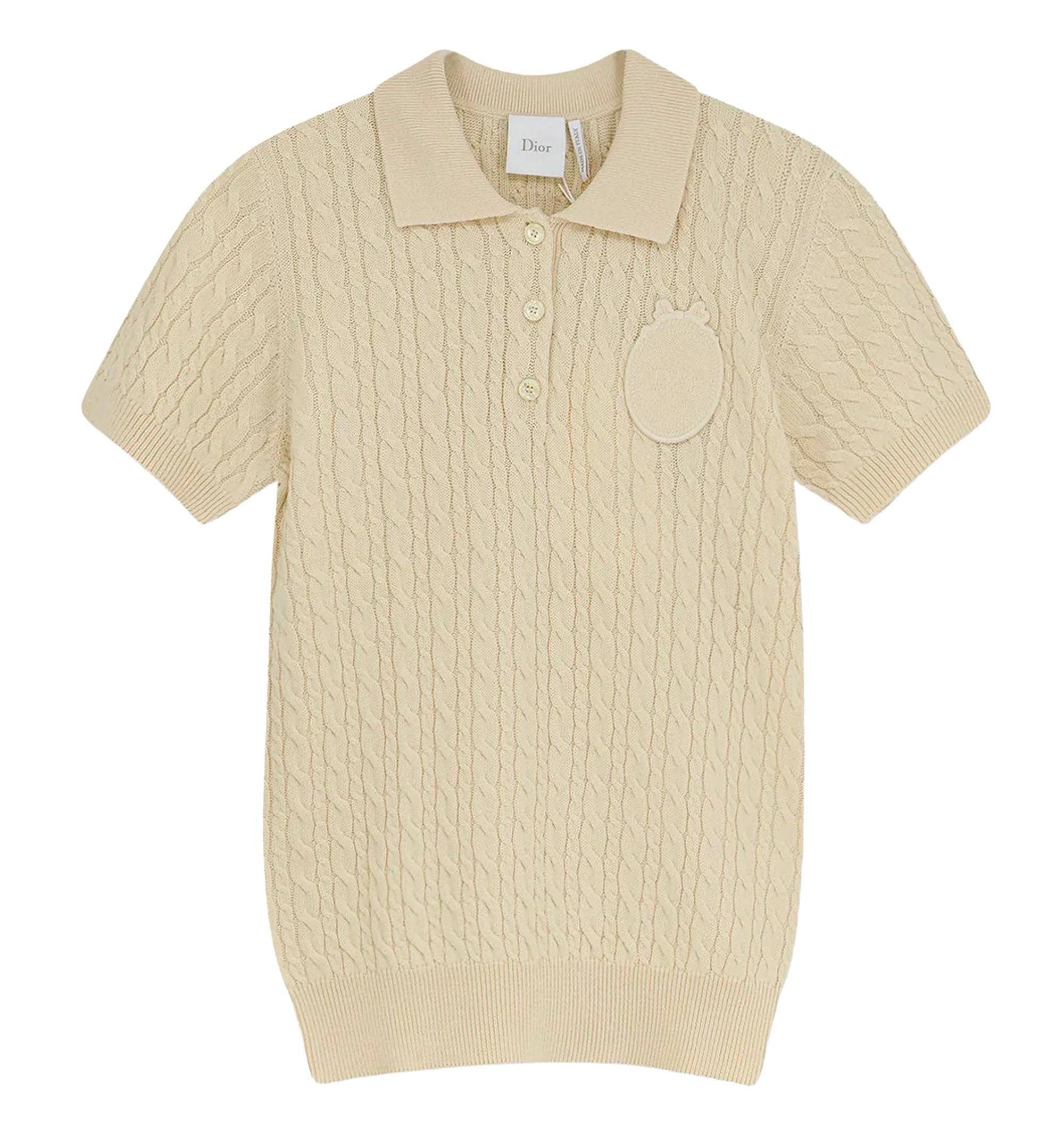 Dior Médaillon Short-Sleeved Sweater