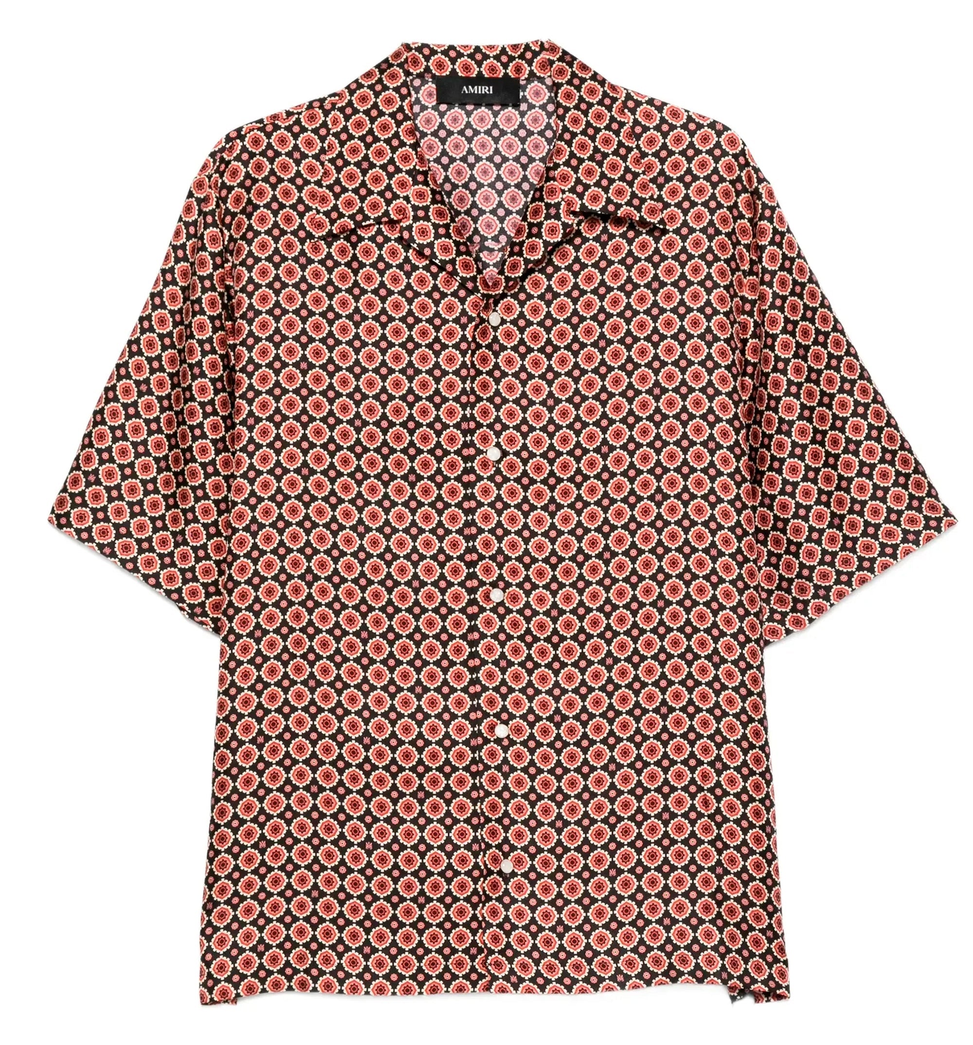Patterned Short-sleeve Shirt