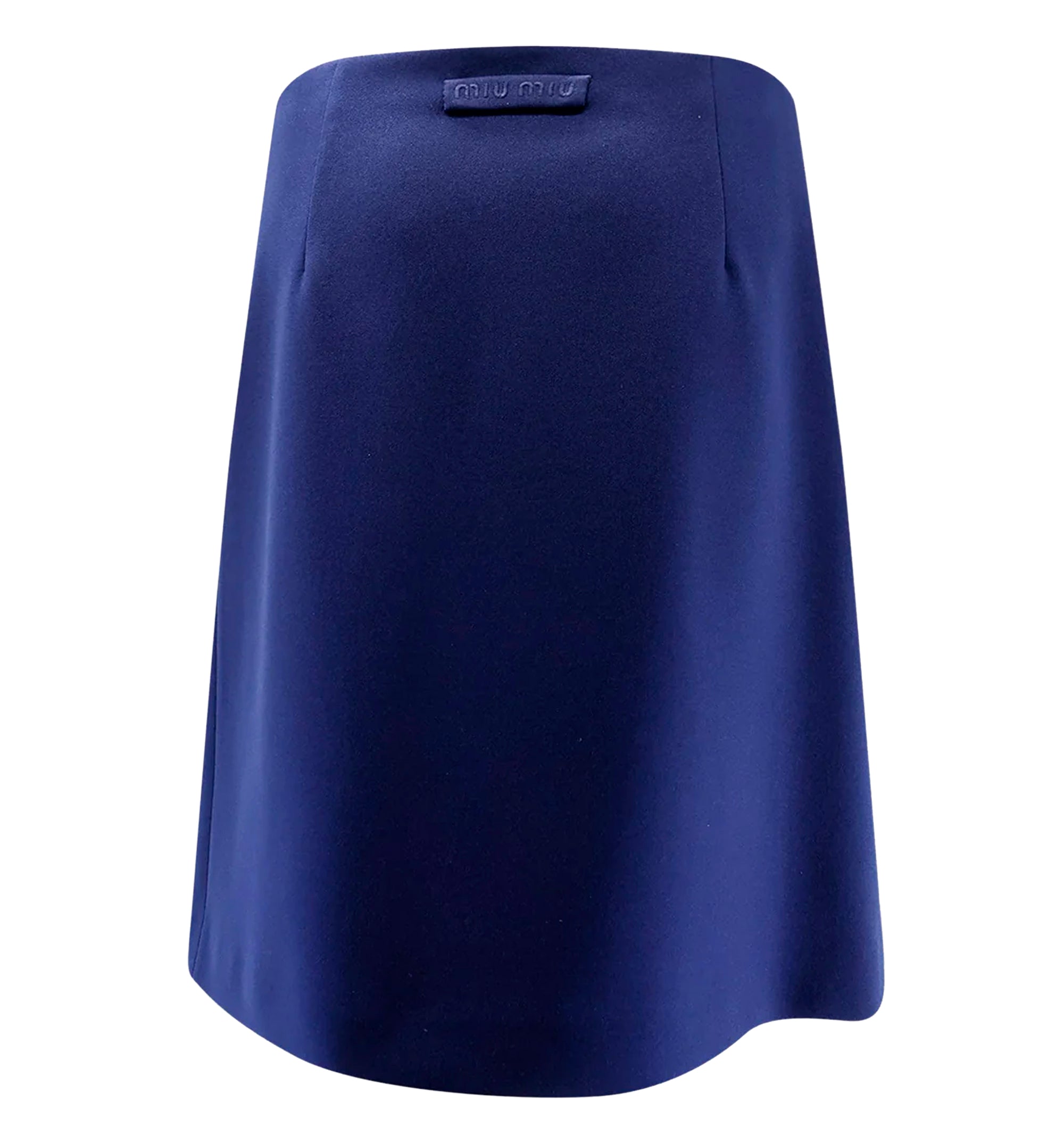 Technical jersey skirt