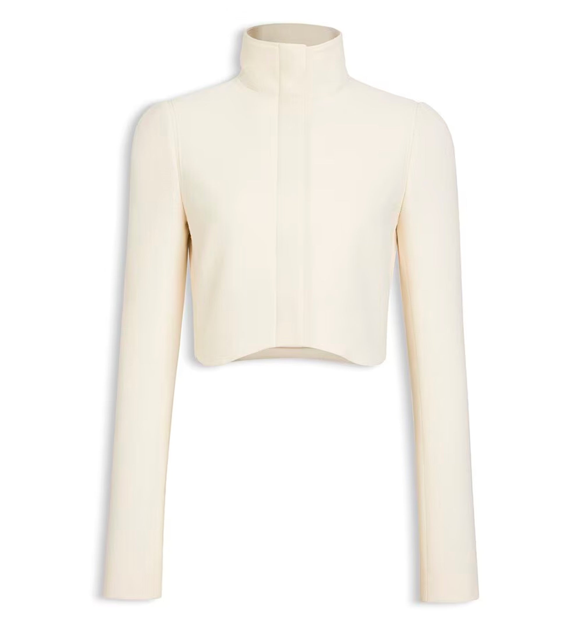 Wool Crepe Tailored Jacket
