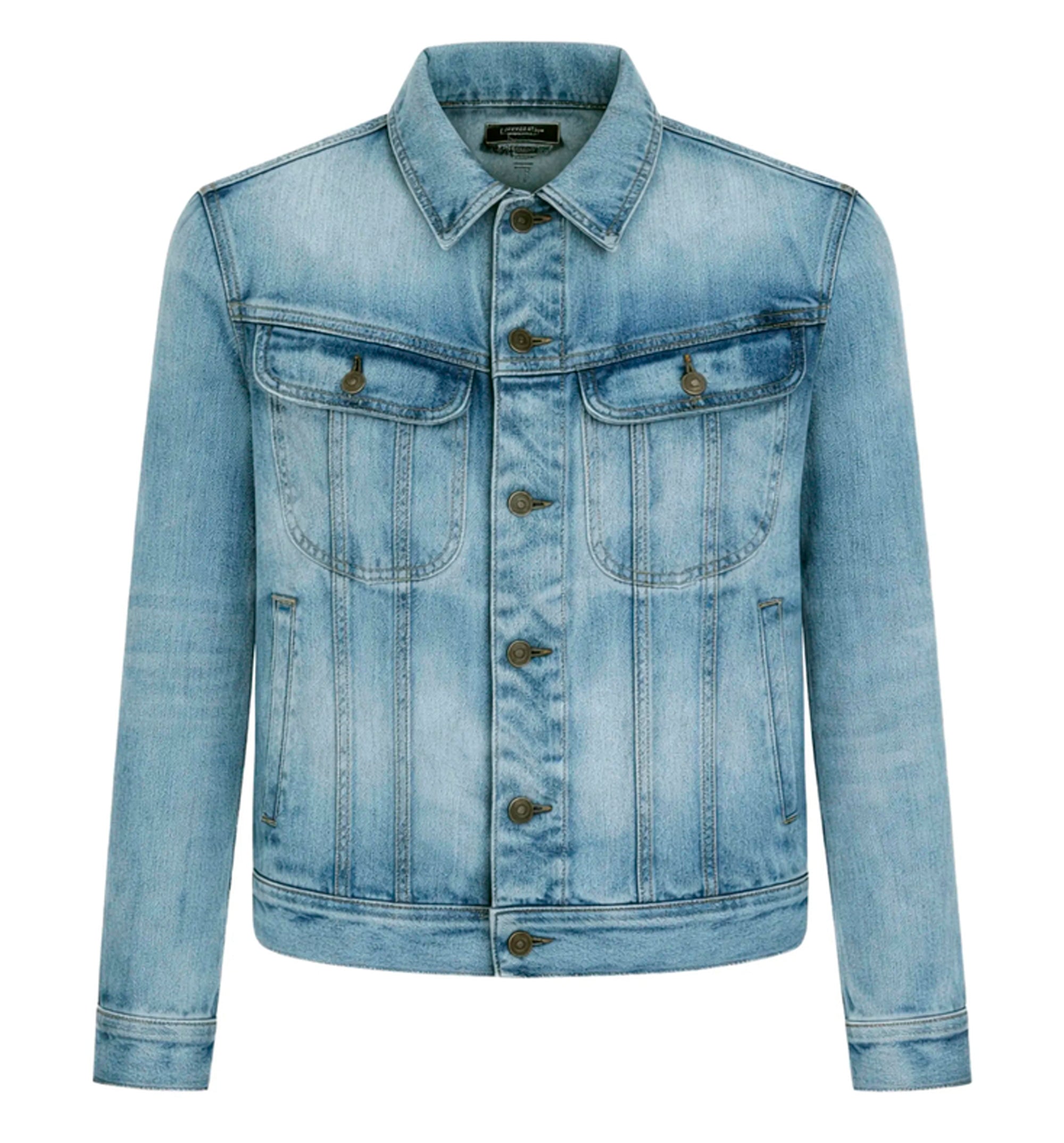 Button-fastening Denim Jacket