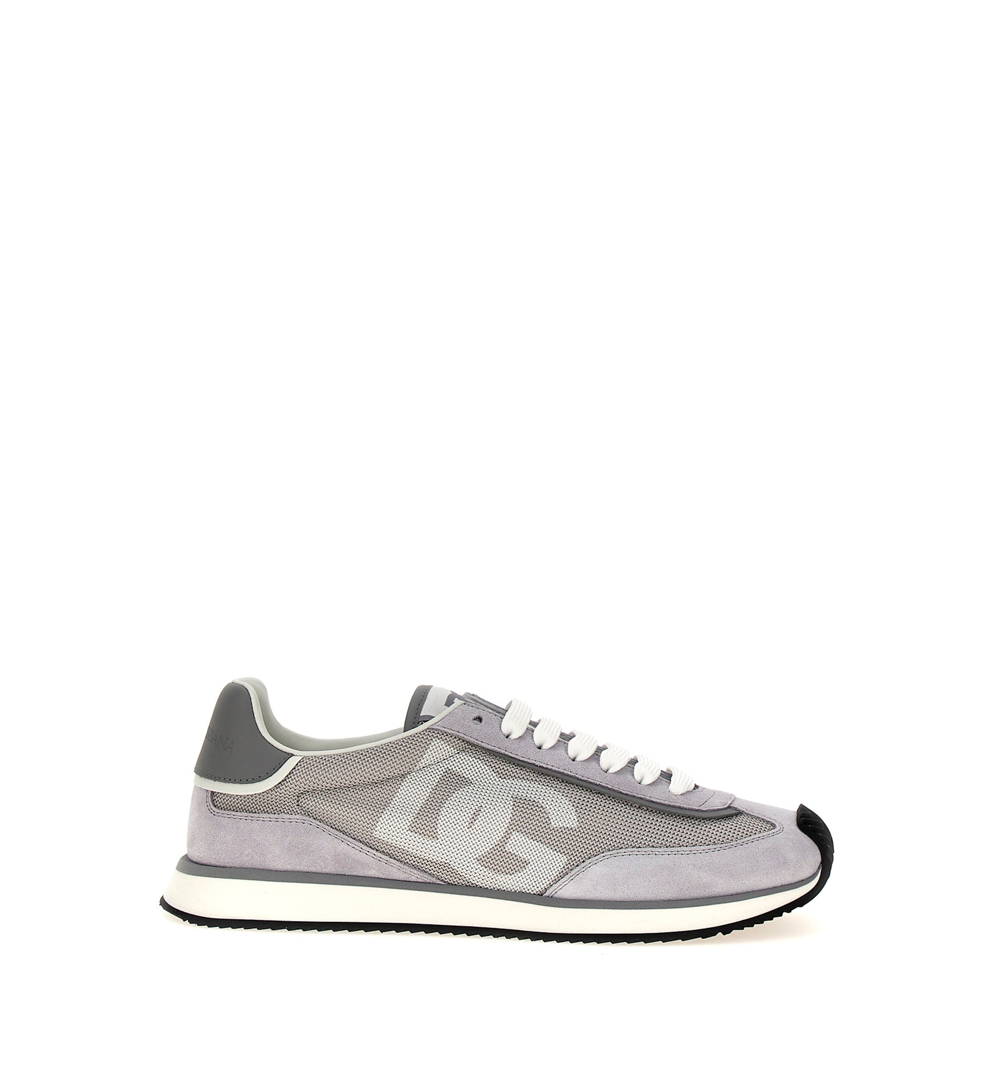 Mixed-material DG CUSHION sneakers