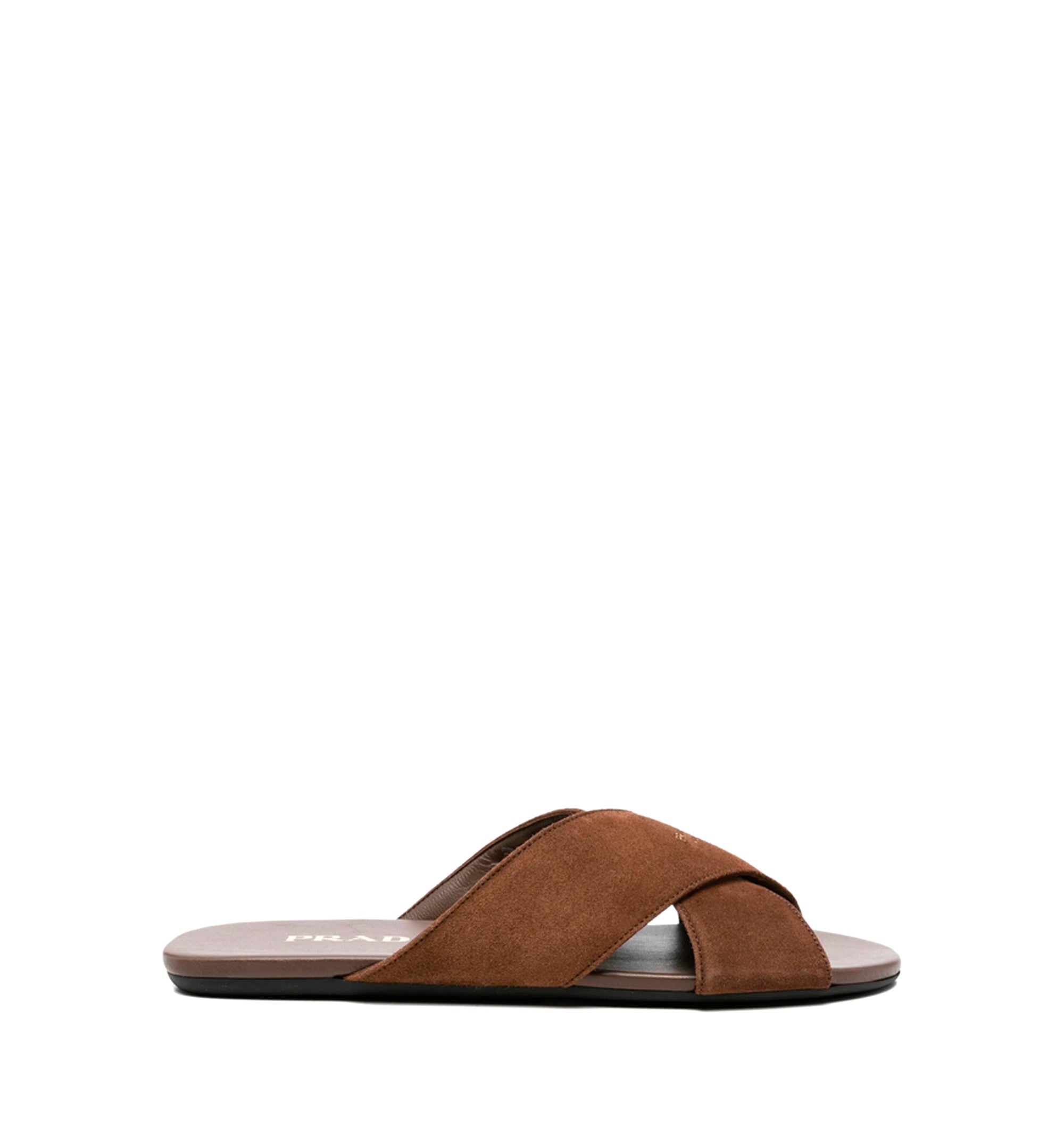 Suede slides