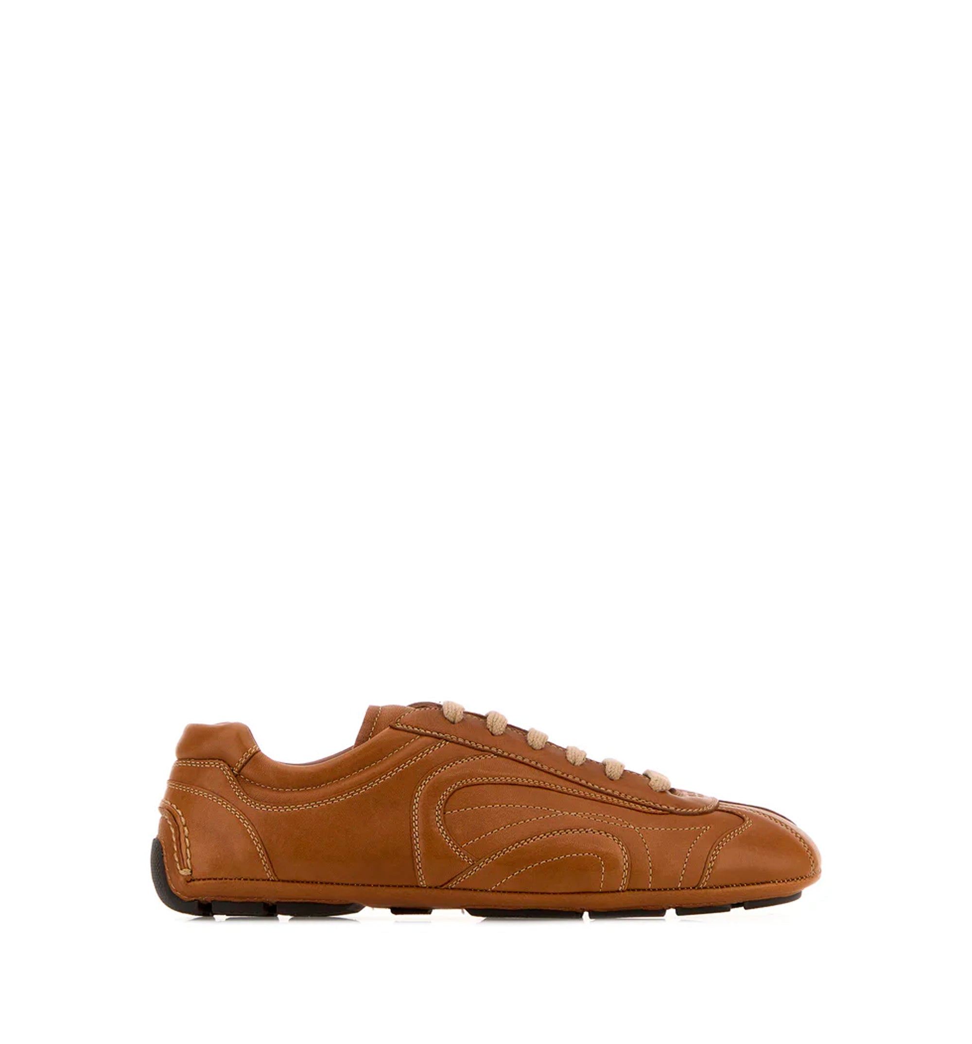 Caramel nappa leather Montecarlo Re-Edition 2005 sneakers