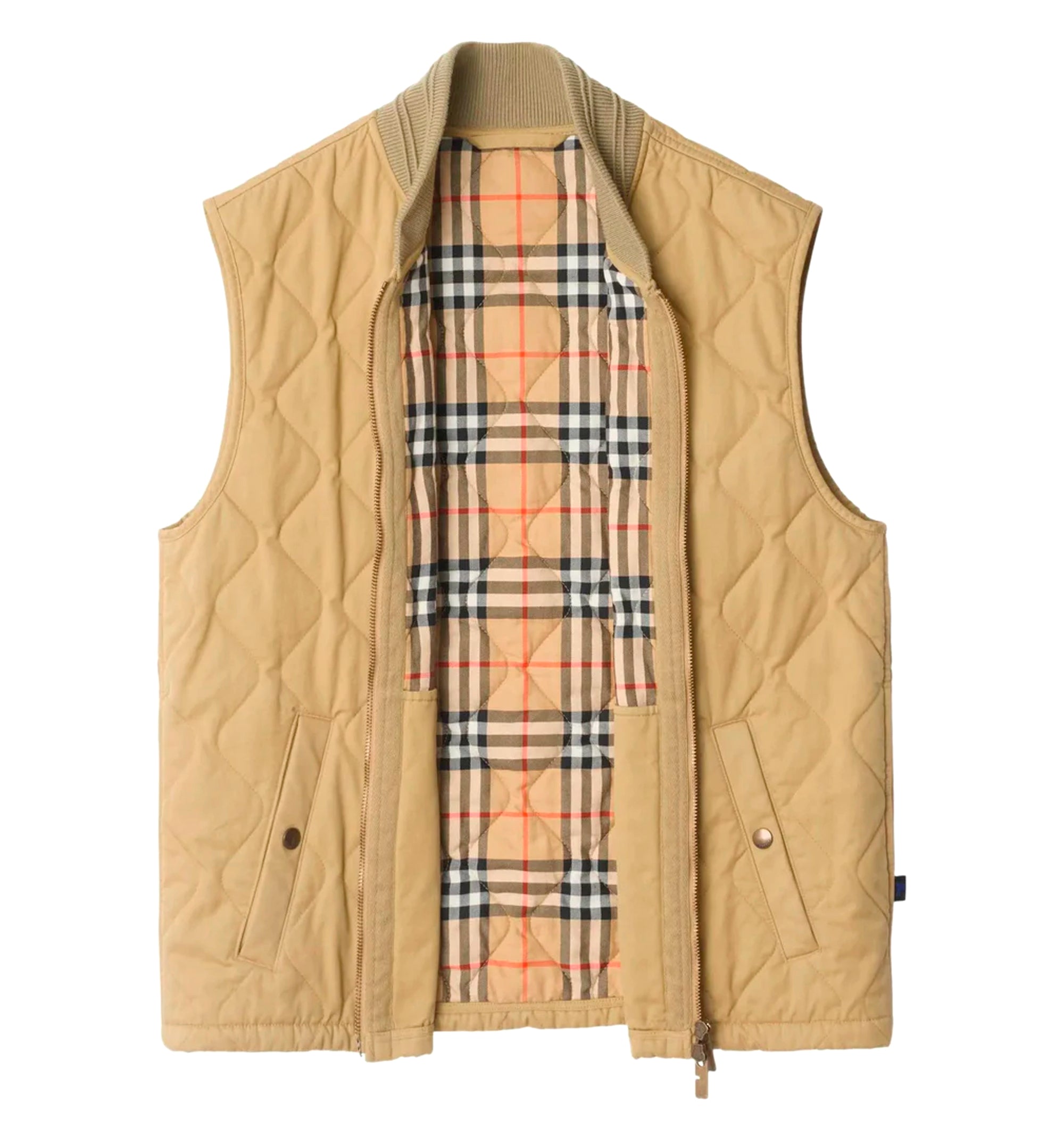 Quilted gilet