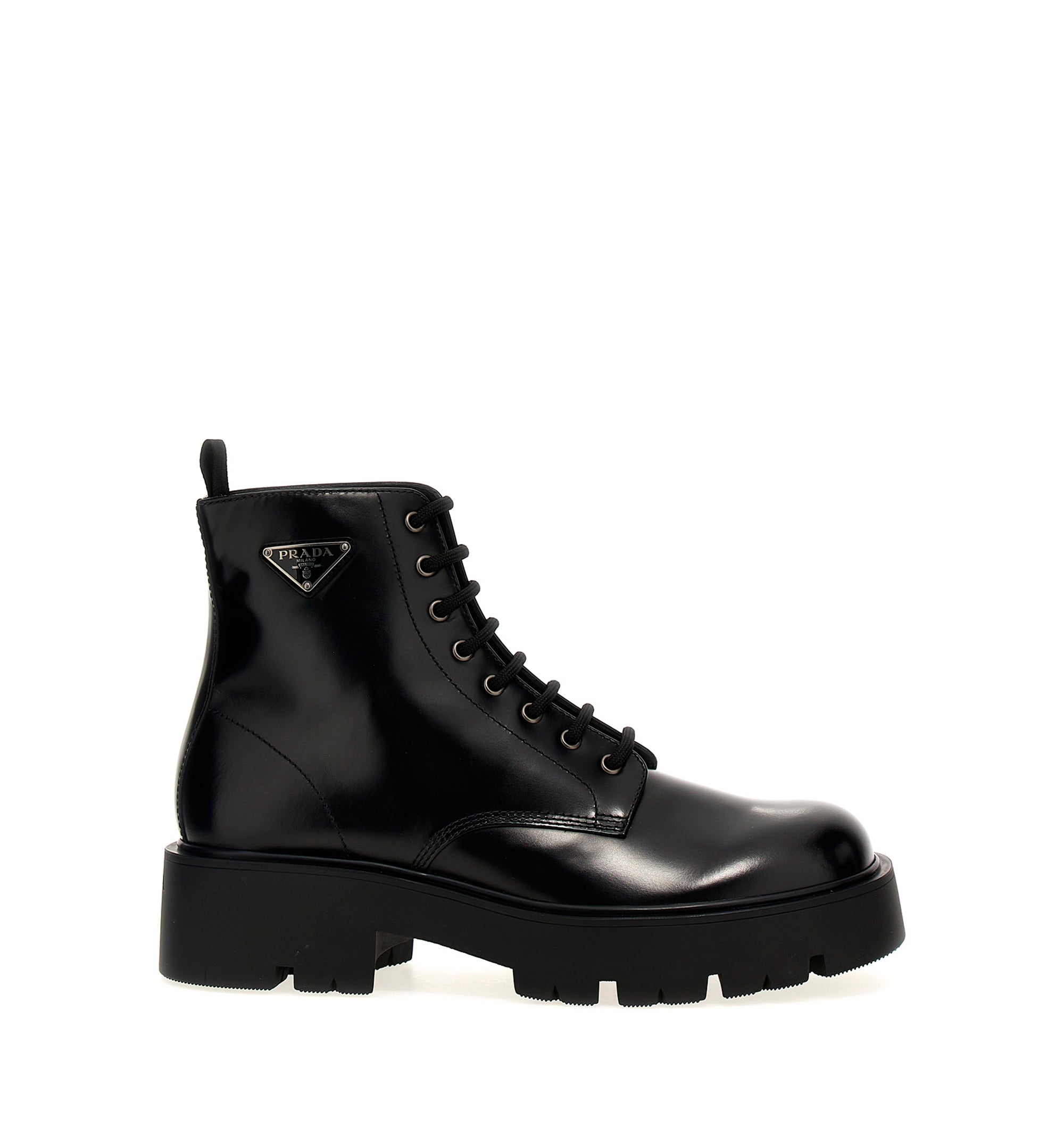 Rois brushed leather combat boots